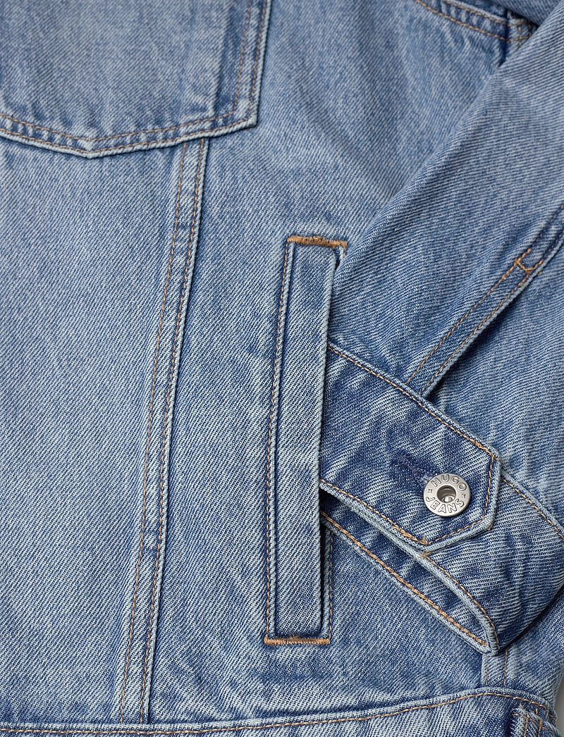 HUGO BLUE - Dex - ungefütterte denimjacken - turquoise/aqua - 3