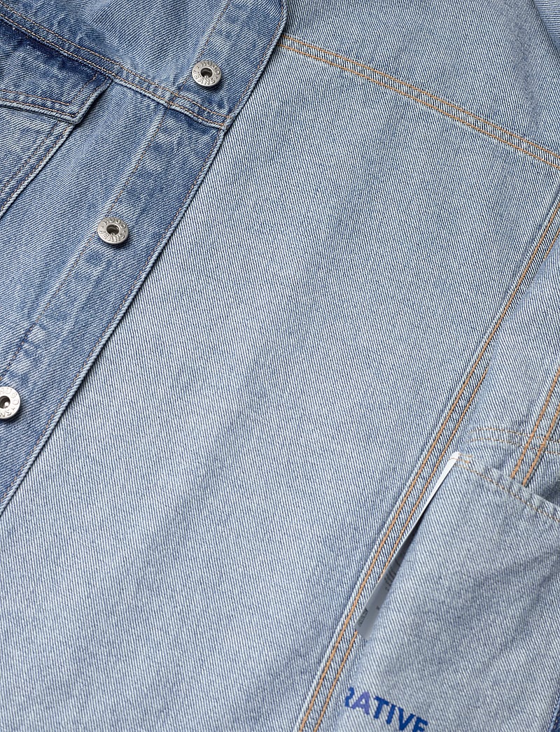 HUGO BLUE - Dex - ungefütterte denimjacken - turquoise/aqua - 4