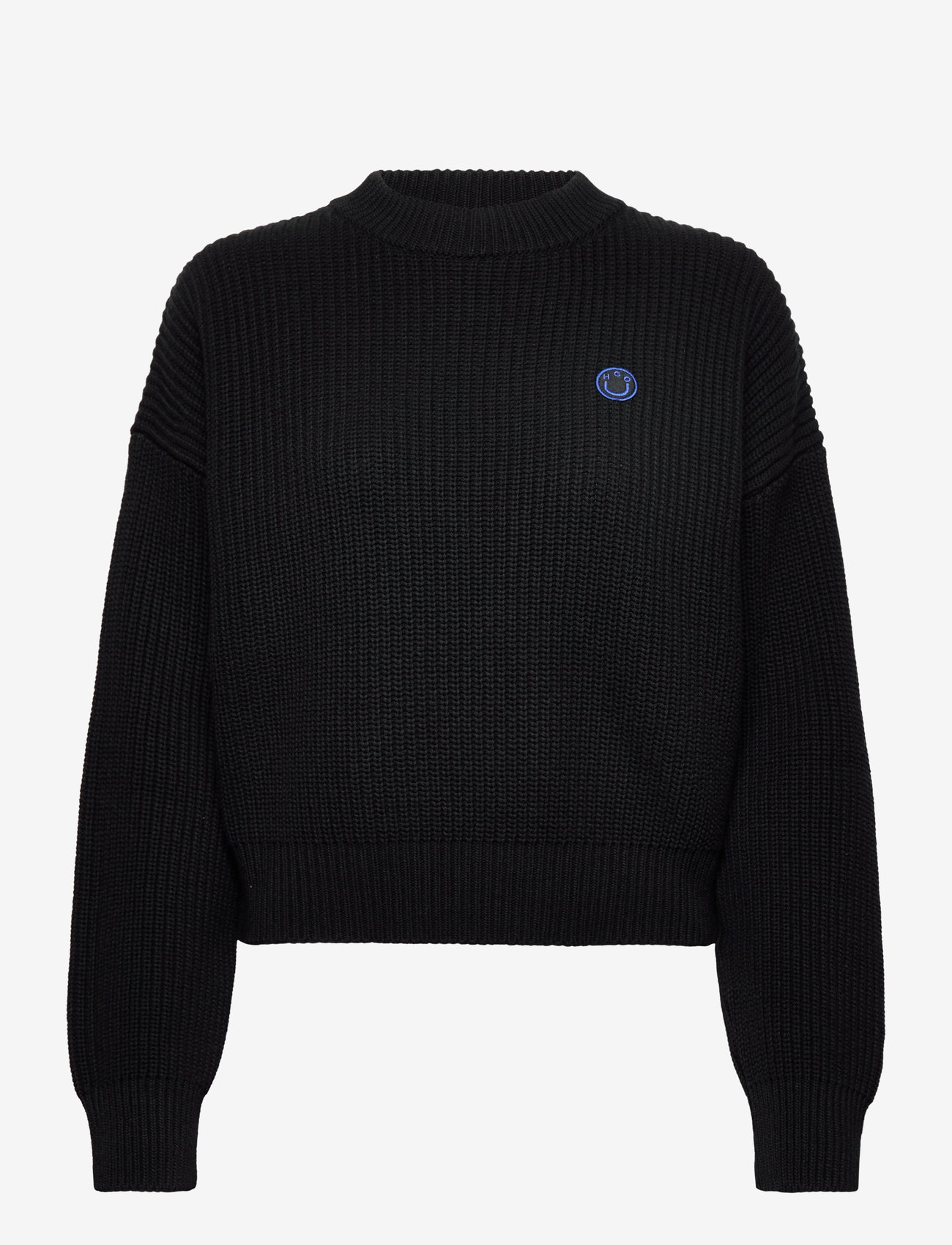 HUGO BLUE - Slogery_B - herbstliche kleidung - black - 0