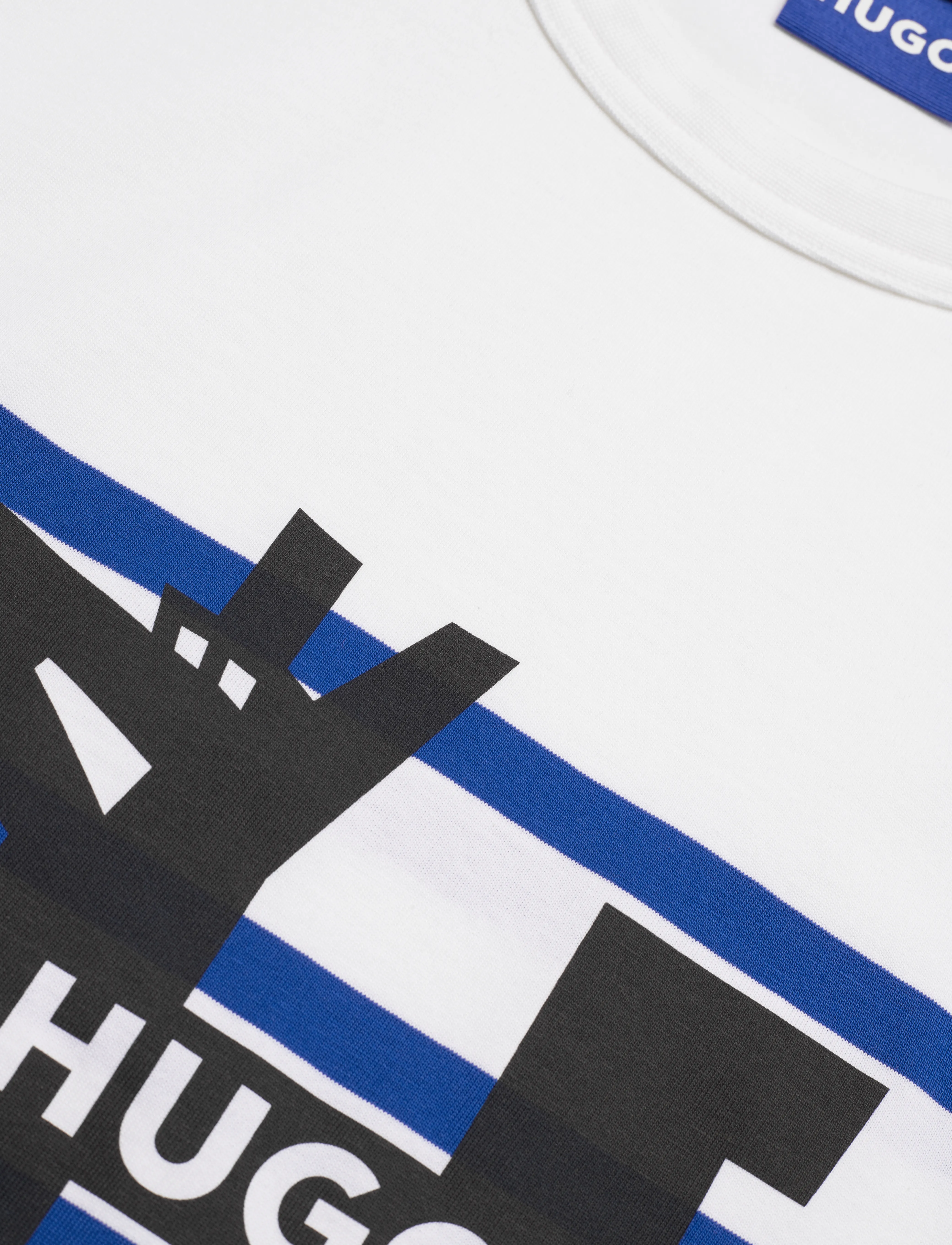 HUGO BLUE - Nolastripe - white - 2