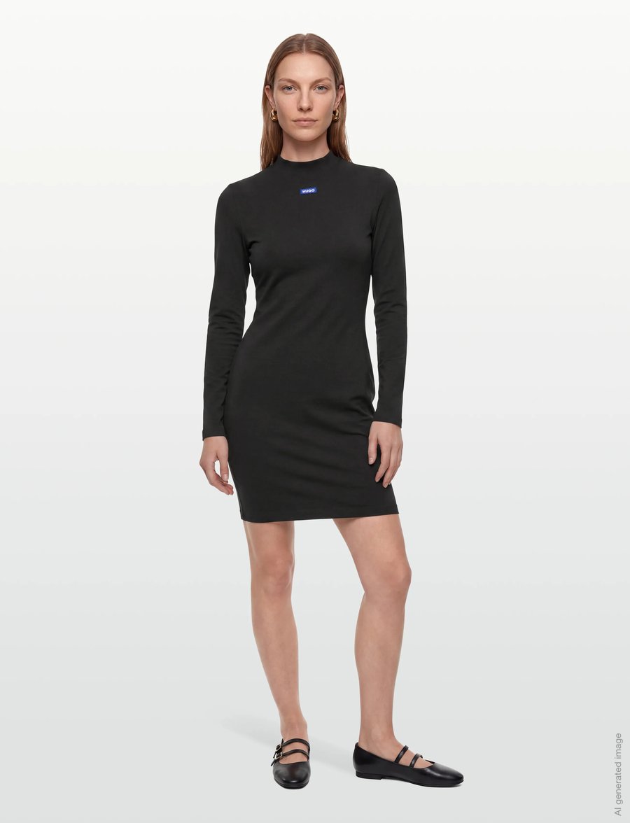 HUGO BLUE - Nilla_B - etuikleider - black - 0