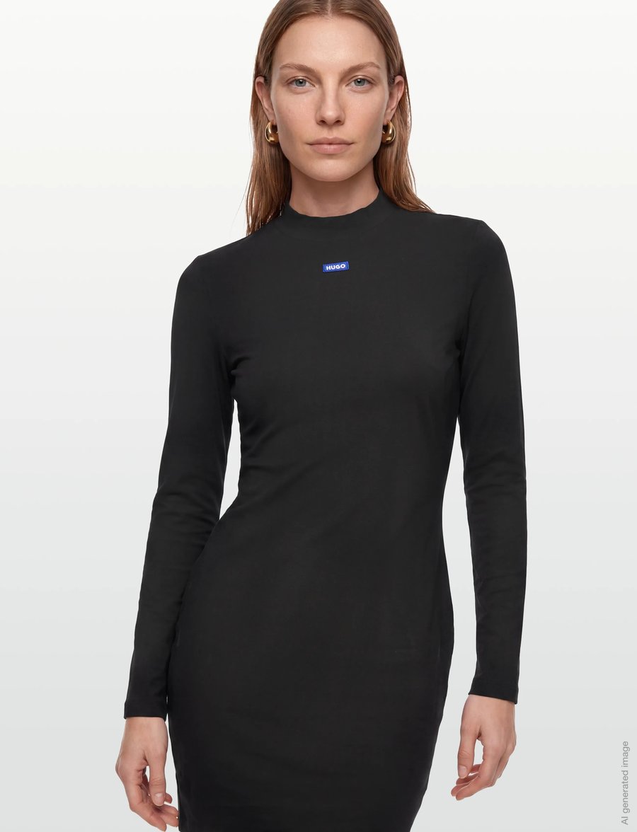 HUGO BLUE - Nilla_B - etuikleider - black - 3
