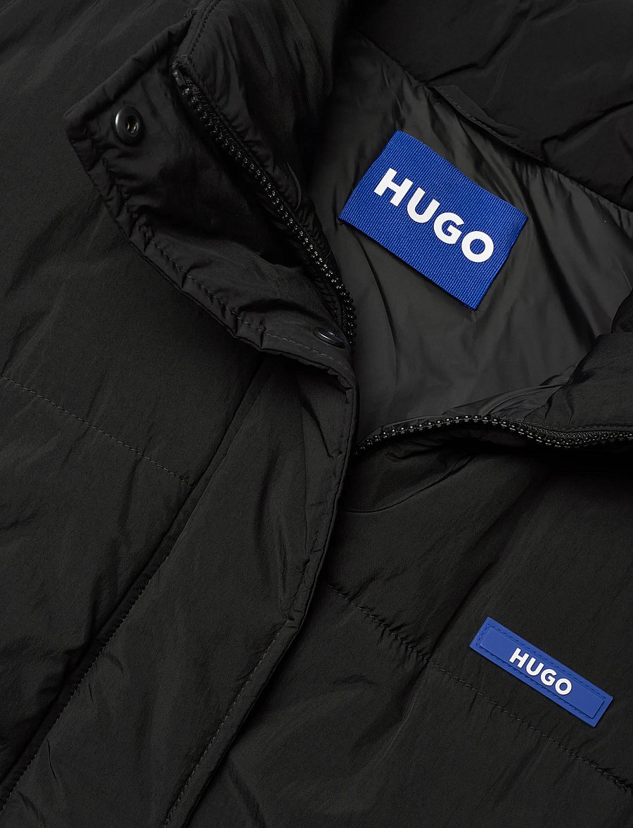 HUGO BLUE - Fae-1_B - vatterede veste - black - 5