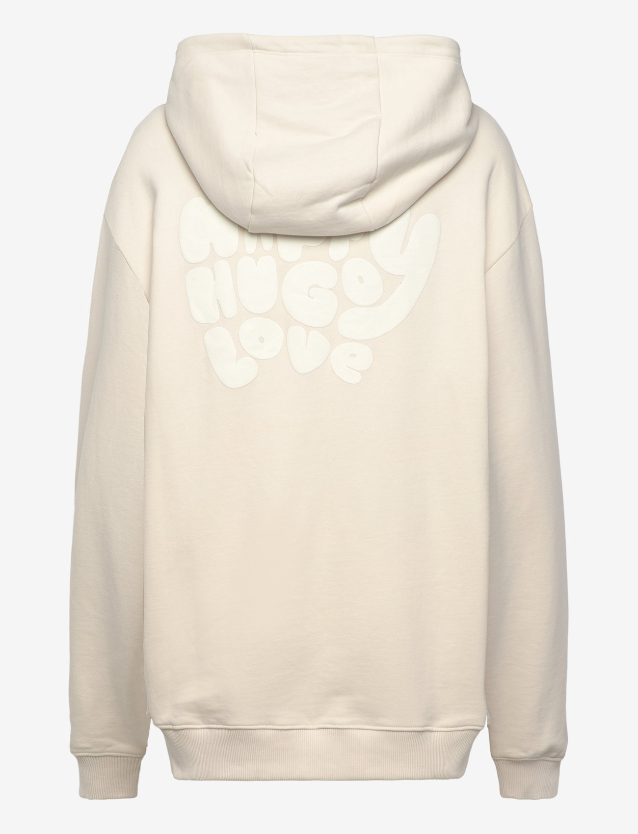 HUGO BLUE - Oversized Hoodie_B_1 - open white - 1