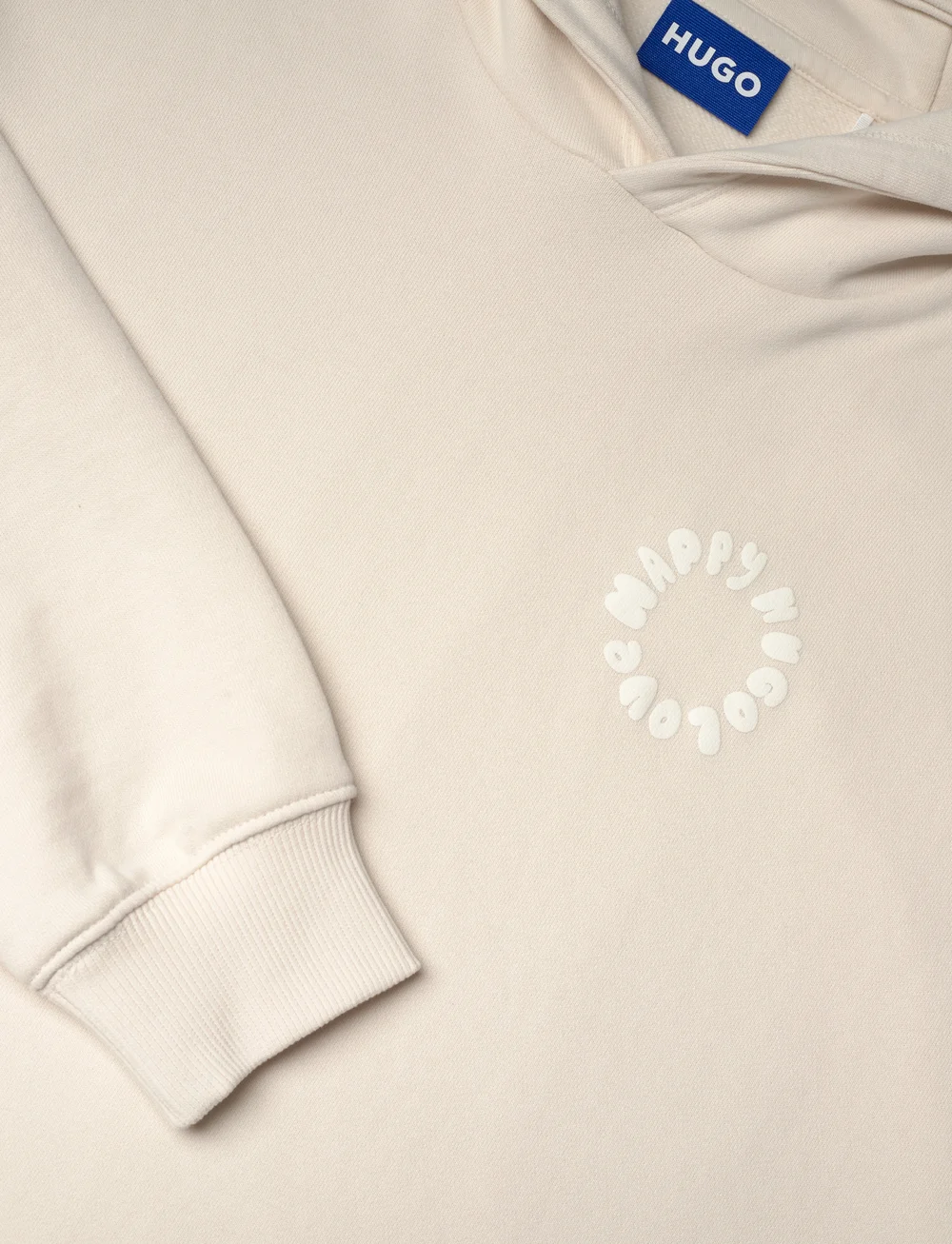 HUGO BLUE - Oversized Hoodie_B_1 - hettegensere - open white - 2