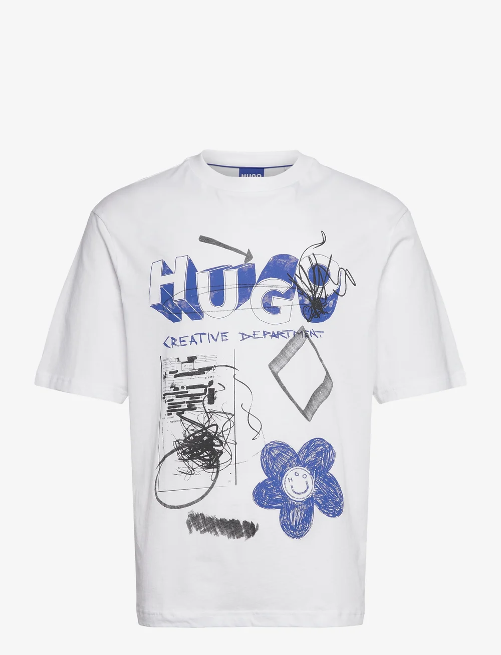 HUGO BLUE - Nugoscrib - white - 0