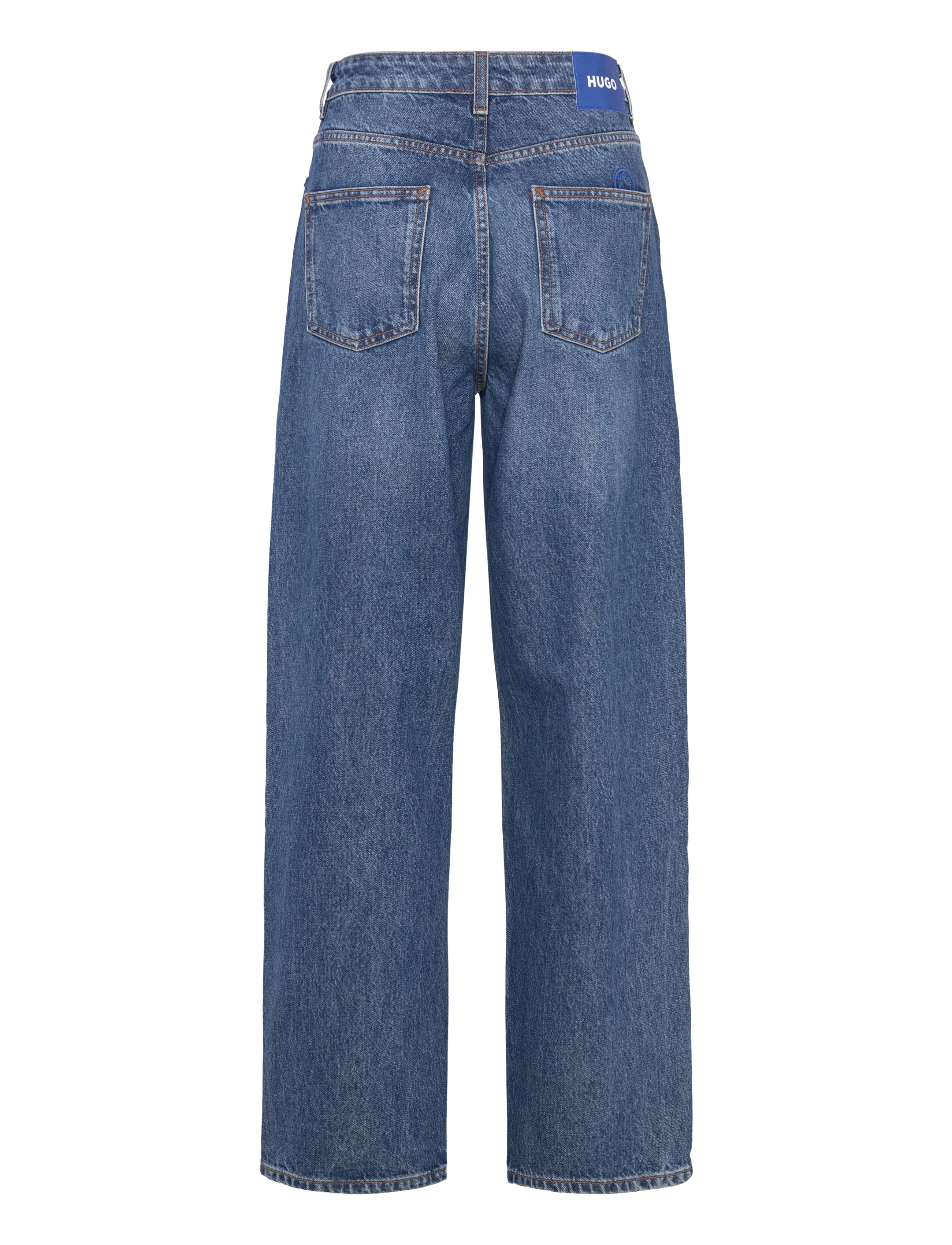 HUGO BLUE - Leni_B - wide leg jeans - medium blue - 2
