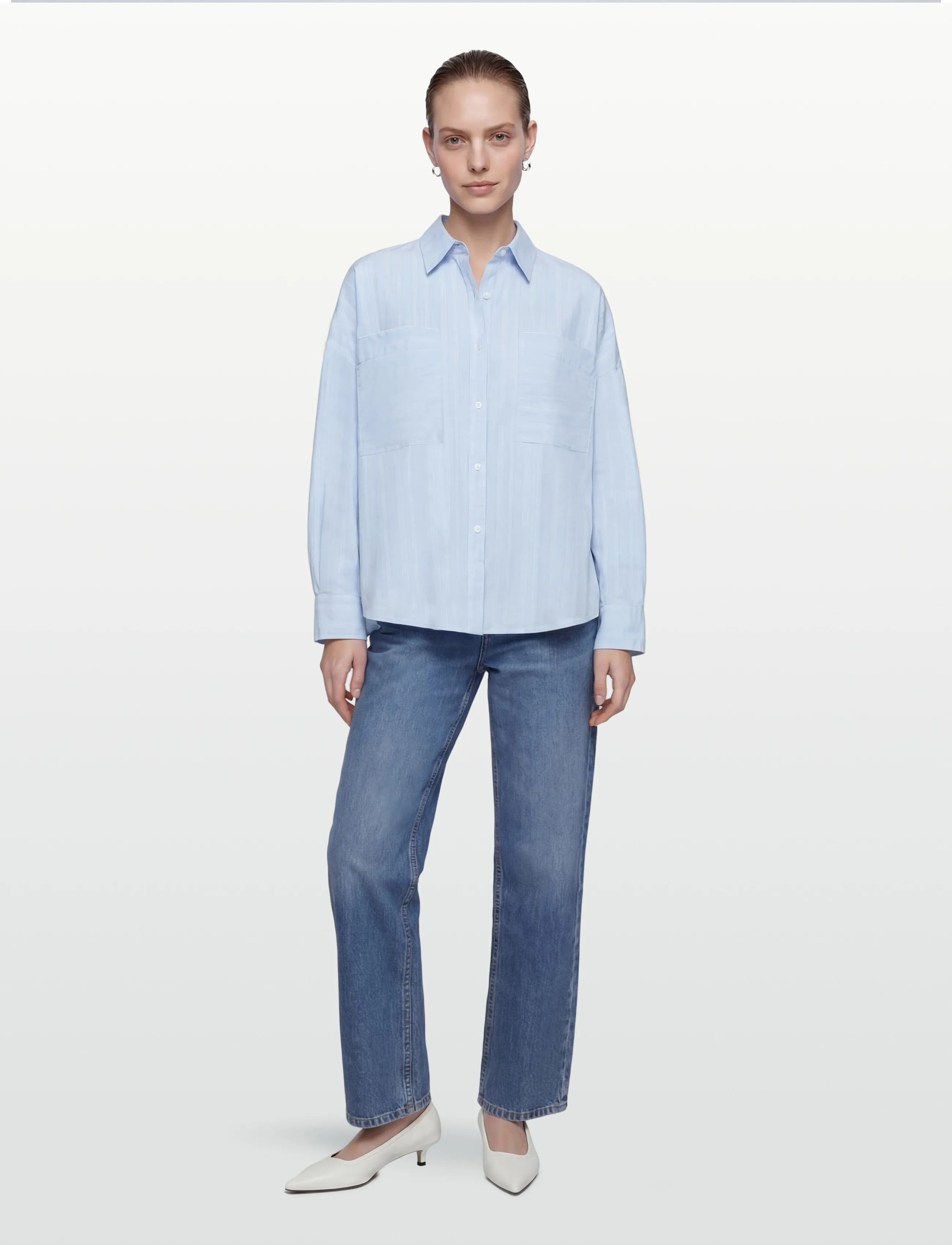 HUGO BLUE Leni_B, 32 x 32, Blue, Jeans > Vidde, Dame