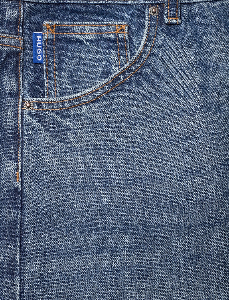 HUGO BLUE - Leni_B - wide leg jeans - medium blue - 2