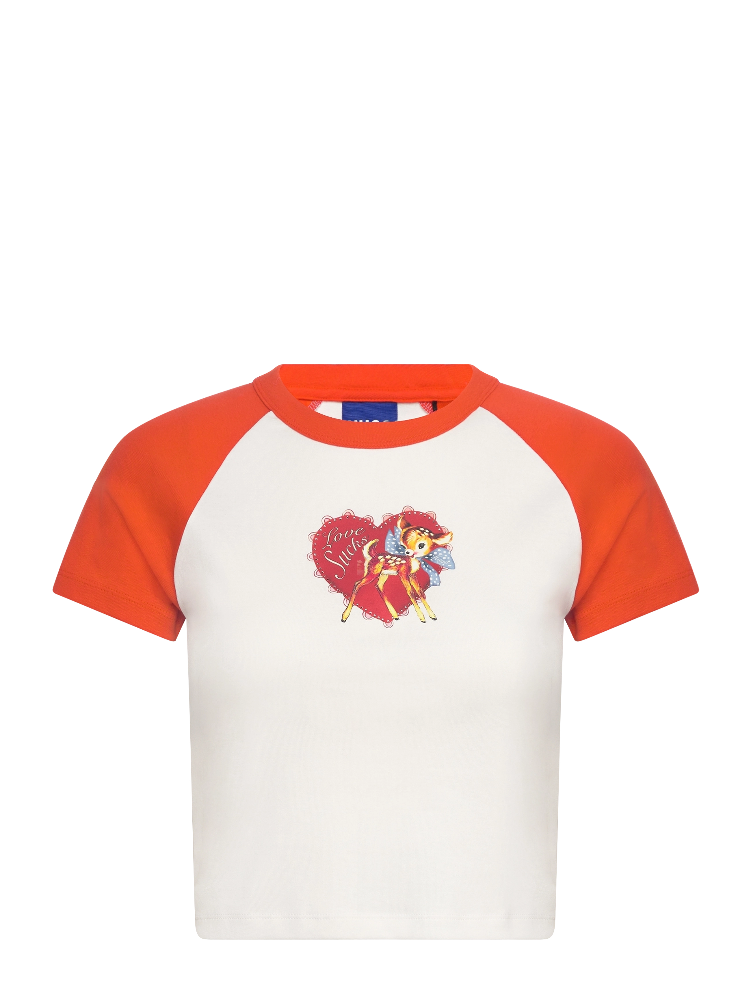 HUGO BLUE Dorra_B, M, T-shirts & Oberteile, Orange - Short-sleeved, Frauen