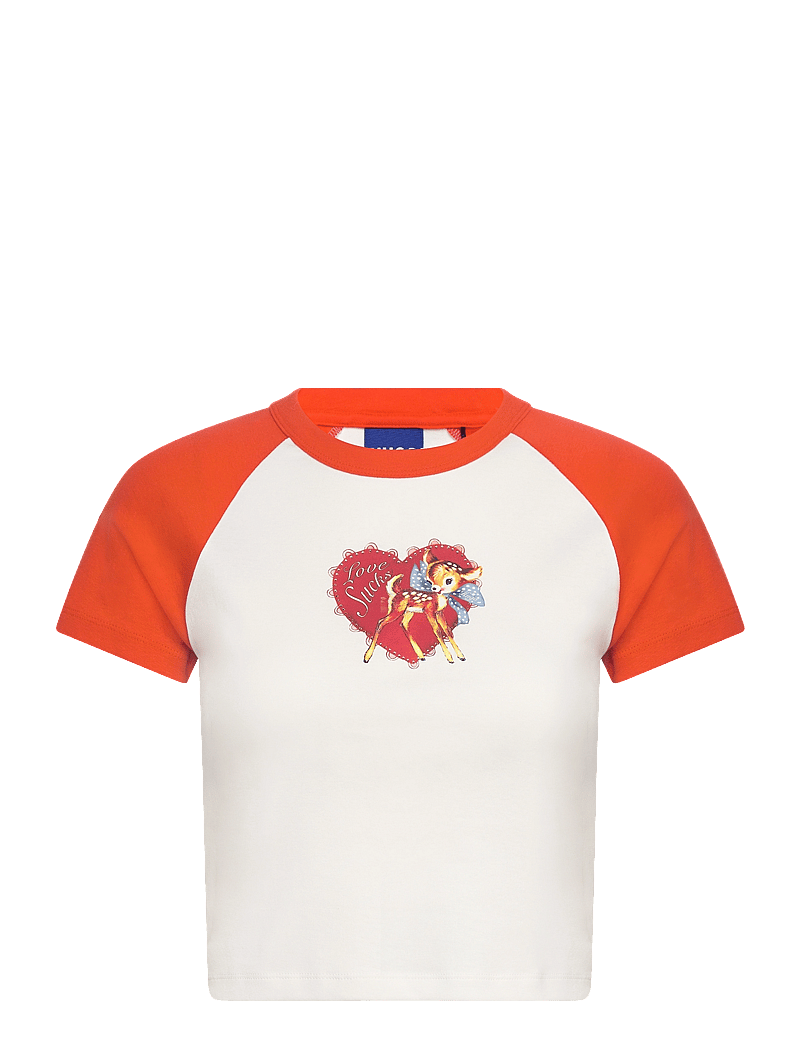 HUGO BLUE - Dorra_B - t-shirts - medium orange - 0
