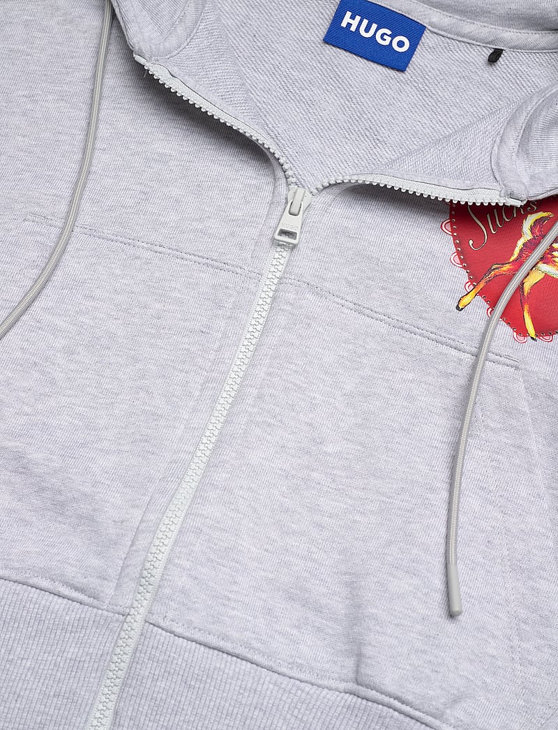 HUGO BLUE - Desty_B - kapuzenpullover - open grey - 2