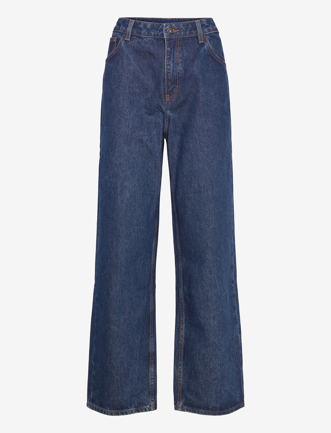 HUGO BLUE - Leni_B - hosen mit weitem bein - navy - 0