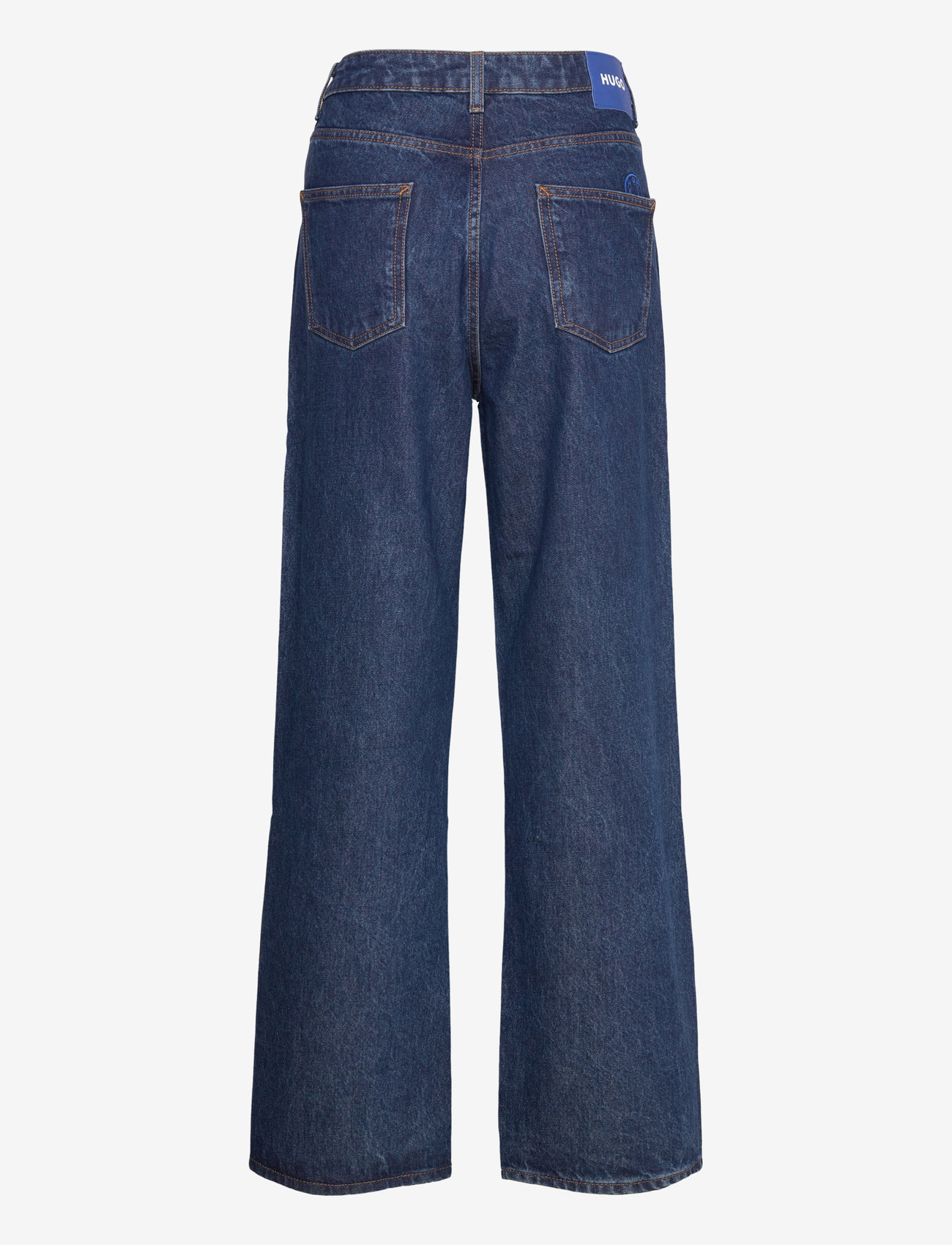 HUGO BLUE - Leni_B - hosen mit weitem bein - navy - 1