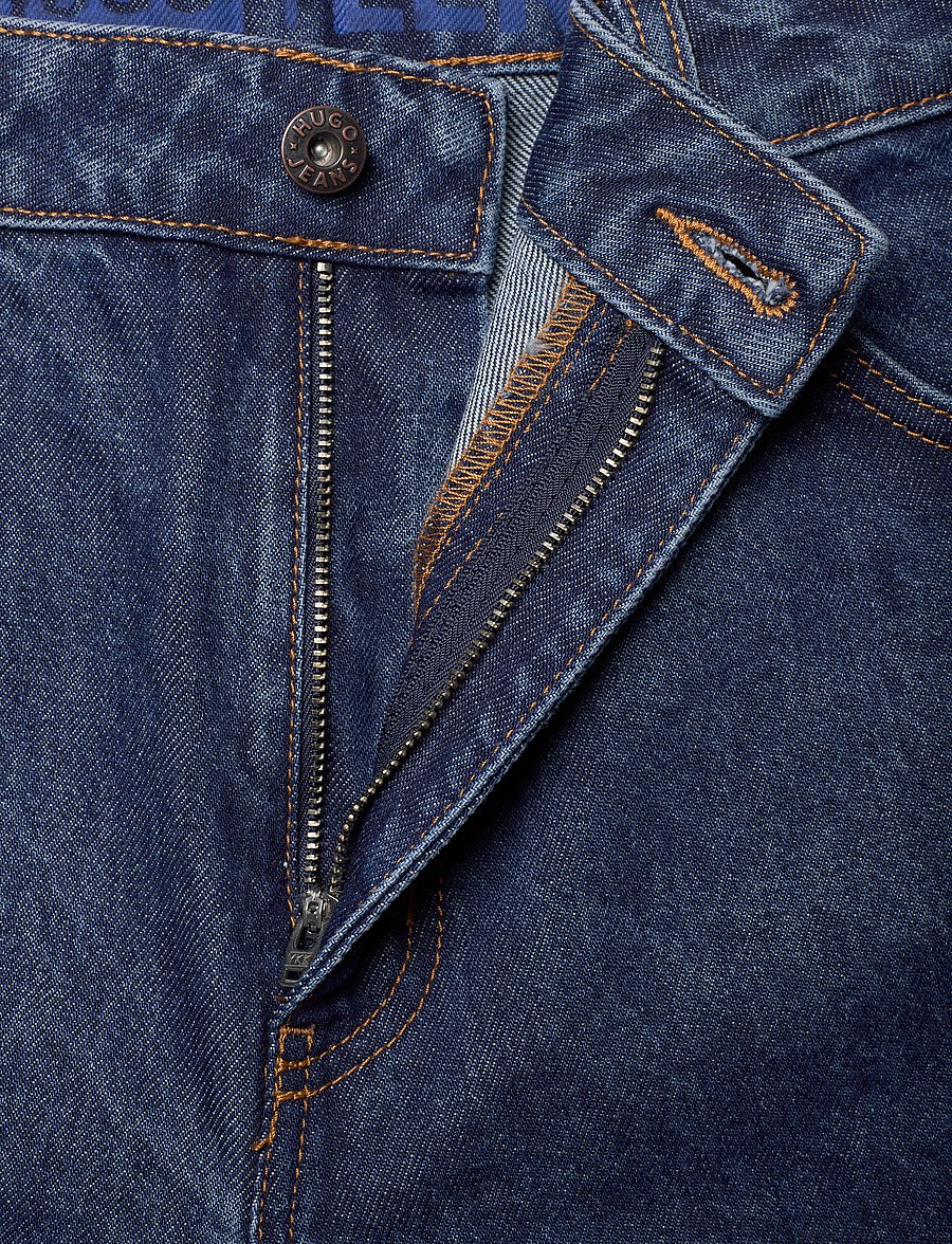 HUGO BLUE - Leni_B - hosen mit weitem bein - navy - 3
