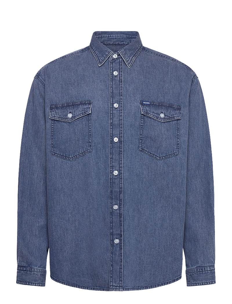 HUGO BLUE - Ebino - teksasärgid - navy - 0