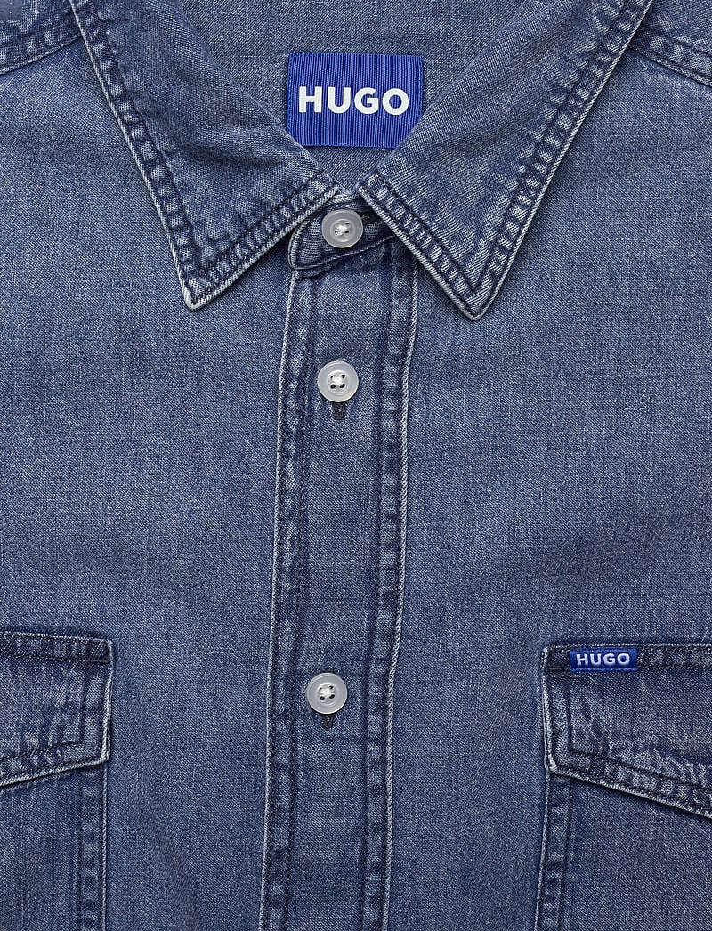 HUGO BLUE - Ebino - teksasärgid - navy - 2