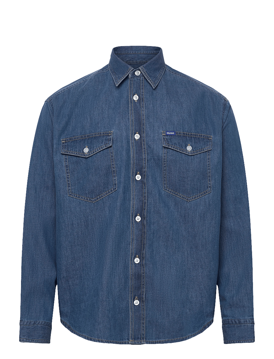 HUGO BLUE - Ebino - denimskjorter - turquoise/aqua - 1