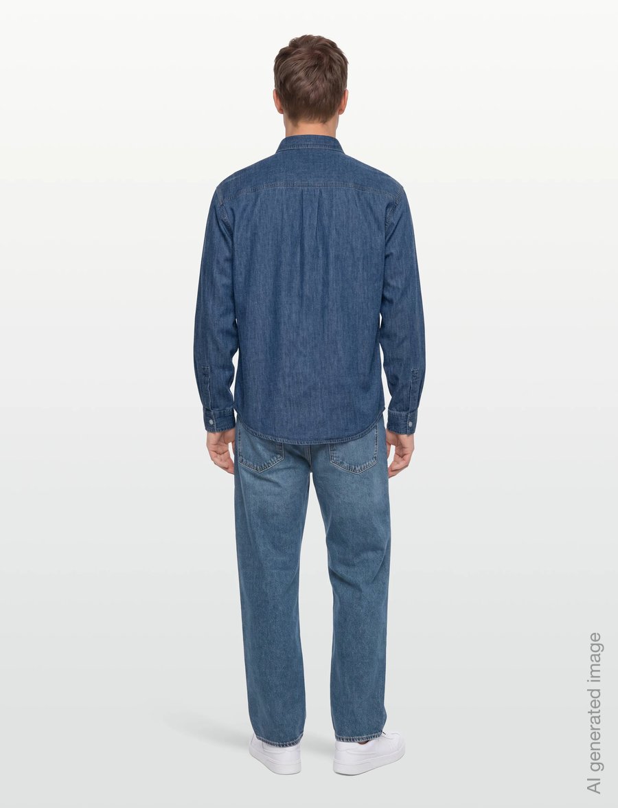 HUGO BLUE - Ebino - denimskjorter - turquoise/aqua - 4
