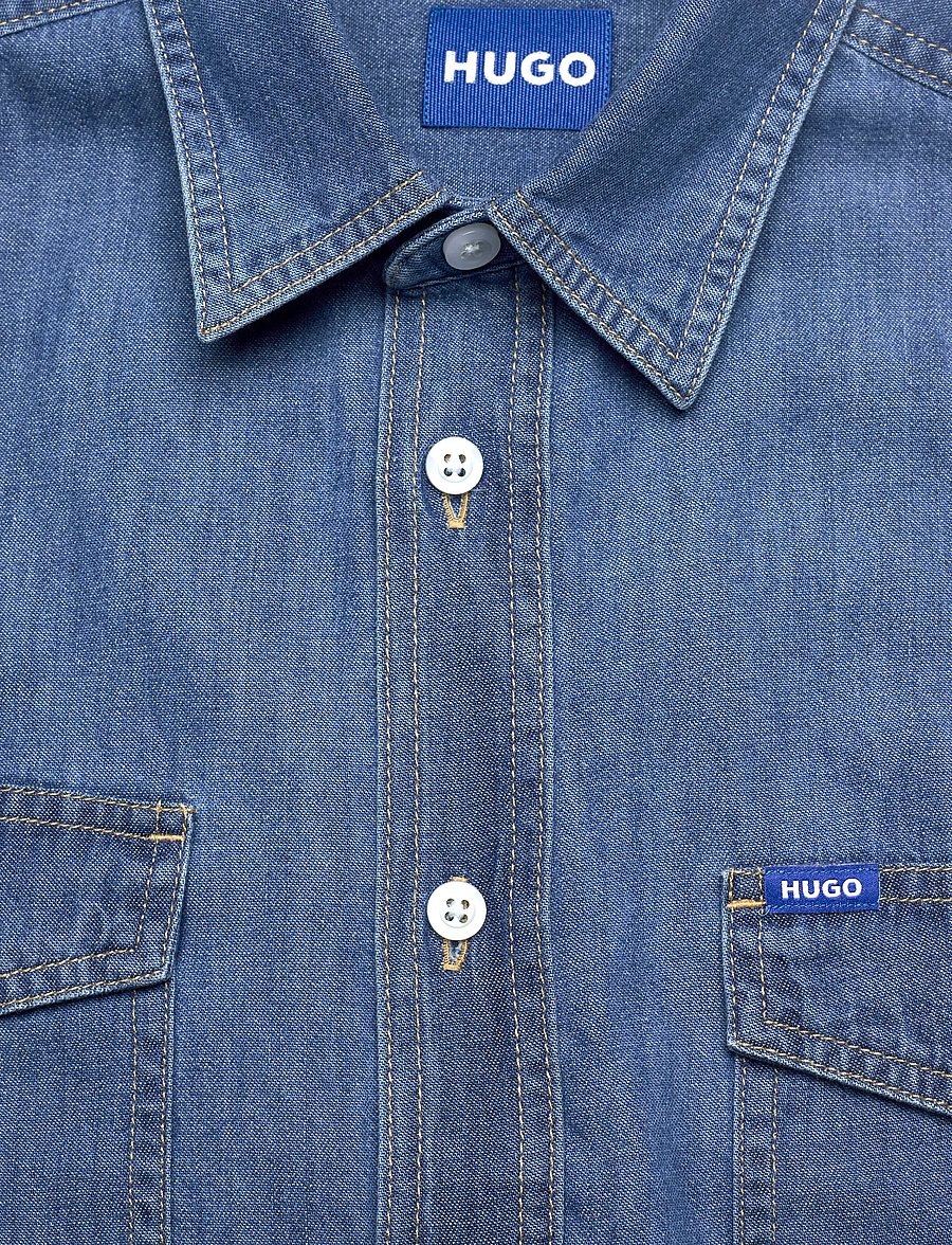 HUGO BLUE - Ebino - denimskjorter - turquoise/aqua - 5