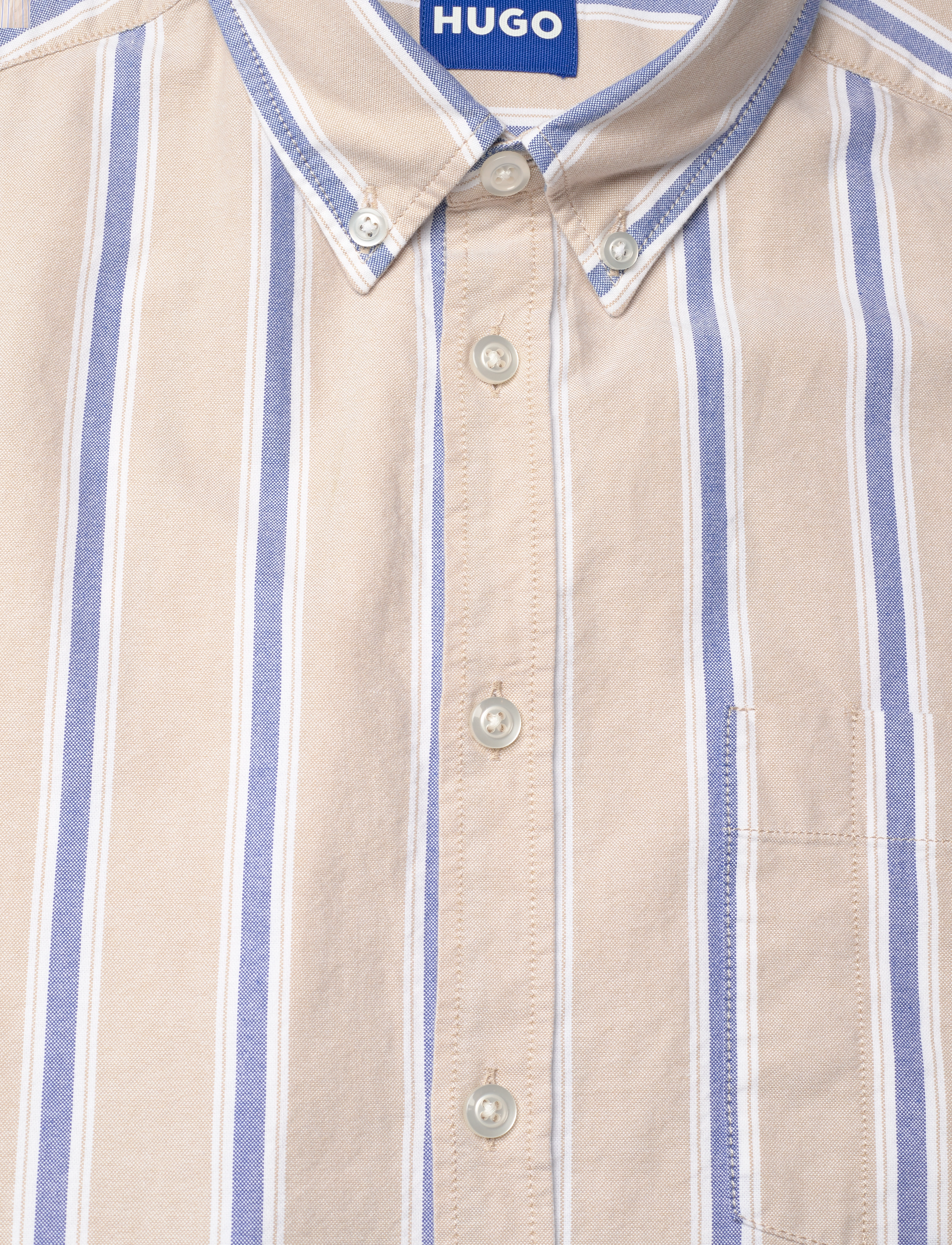 HUGO BLUE - Ebill - vabaajasärgid - medium beige - 2