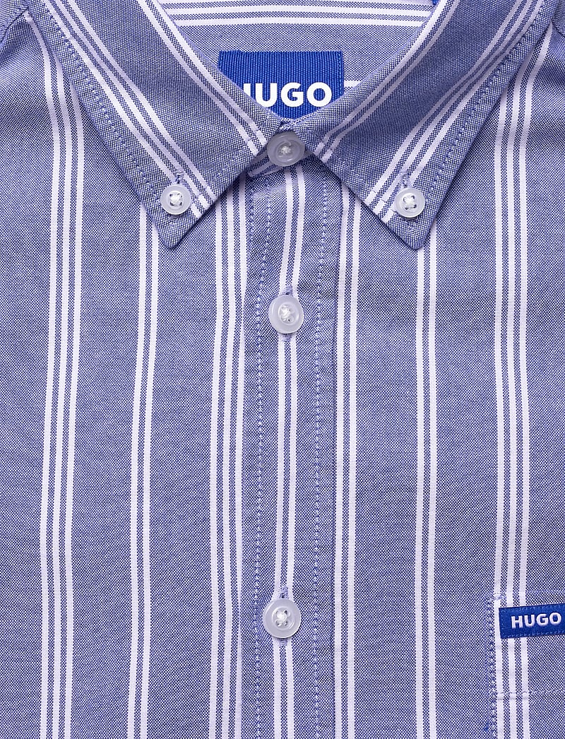 HUGO BLUE - Ebill - triibulised särgid - open blue - 2