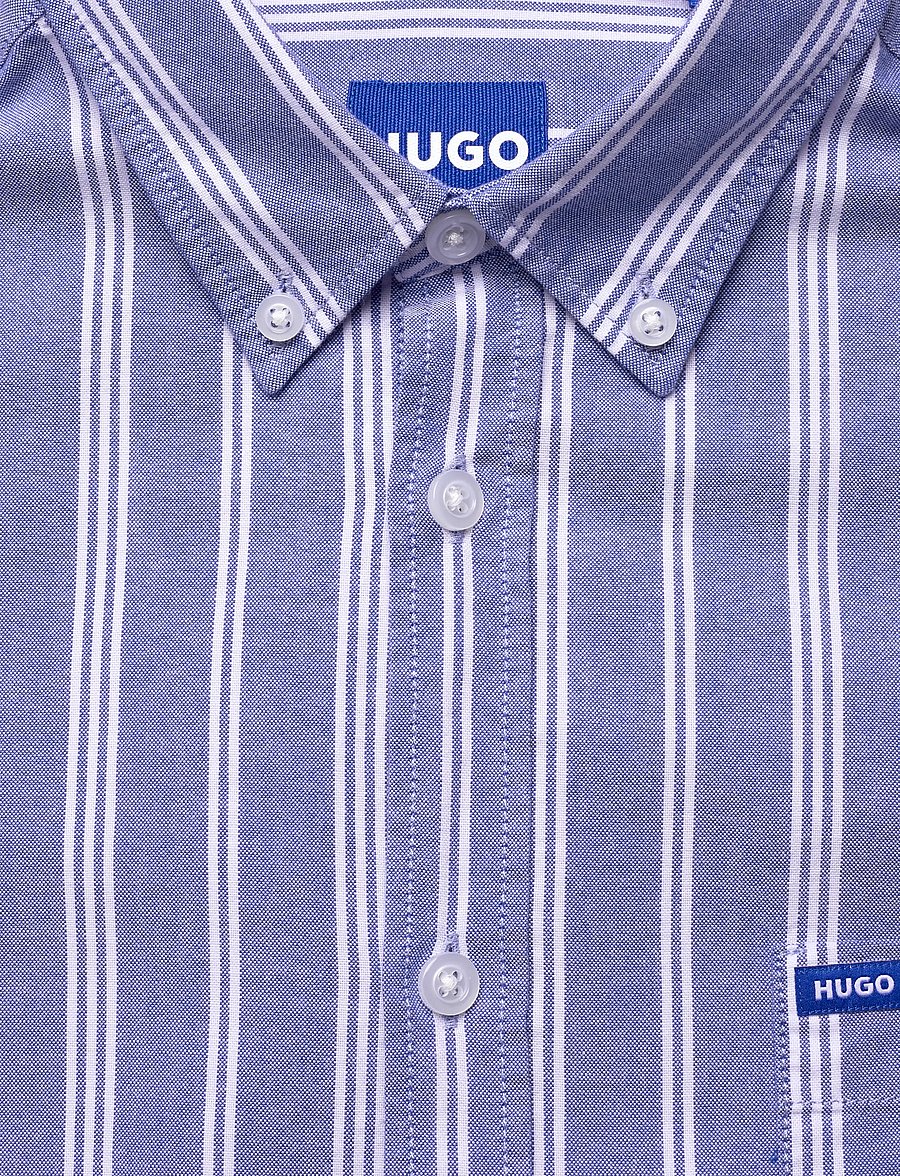 HUGO BLUE - Ebill - gestreifte hemden - open blue - 5