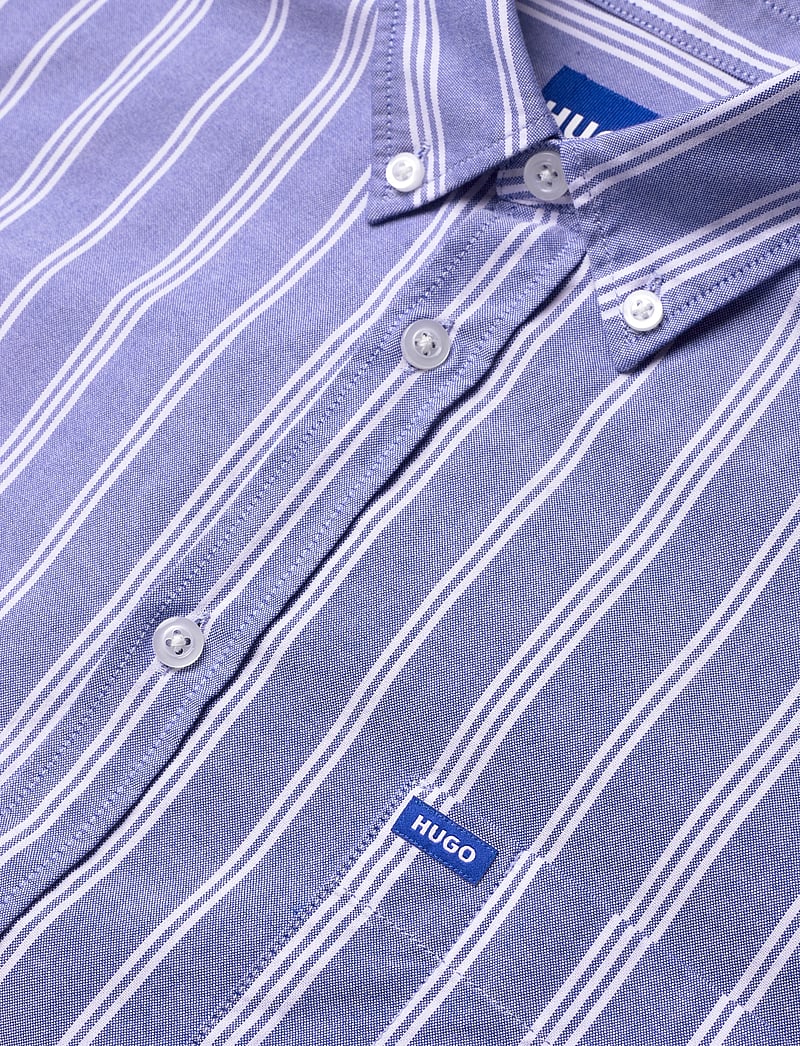 HUGO BLUE - Ebill - triibulised särgid - open blue - 3