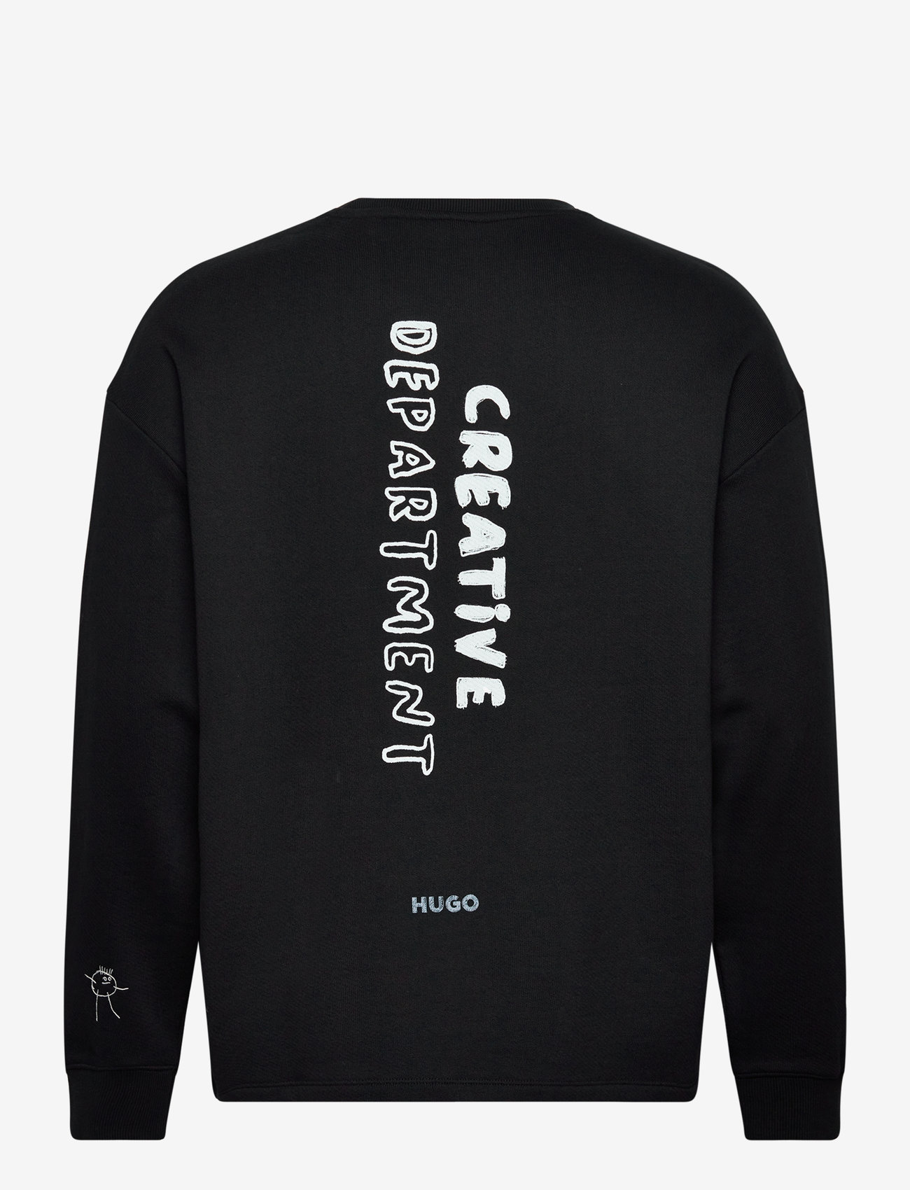 HUGO BLUE - Newcrew - black - 1