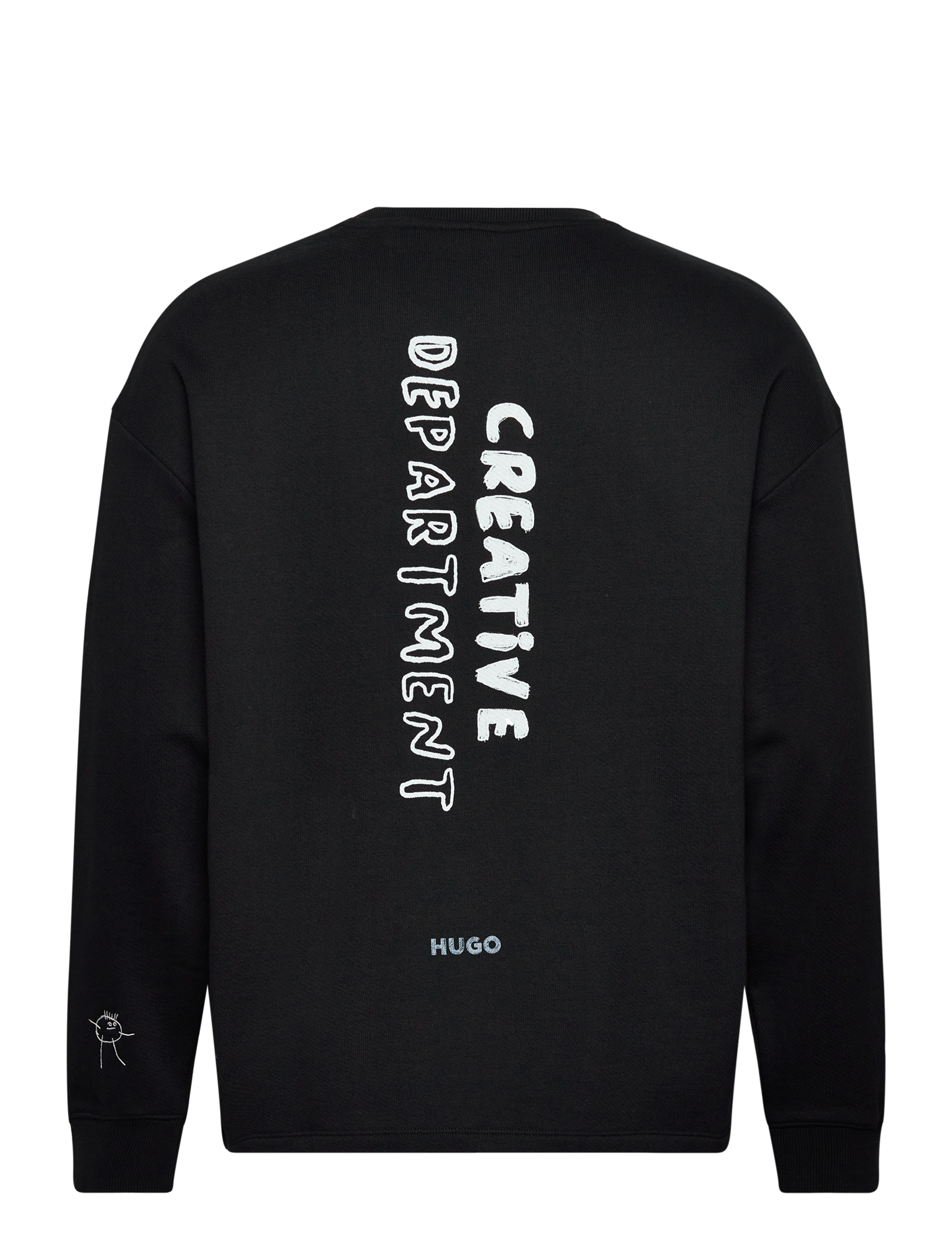 HUGO BLUE - Newcrew - black - 1
