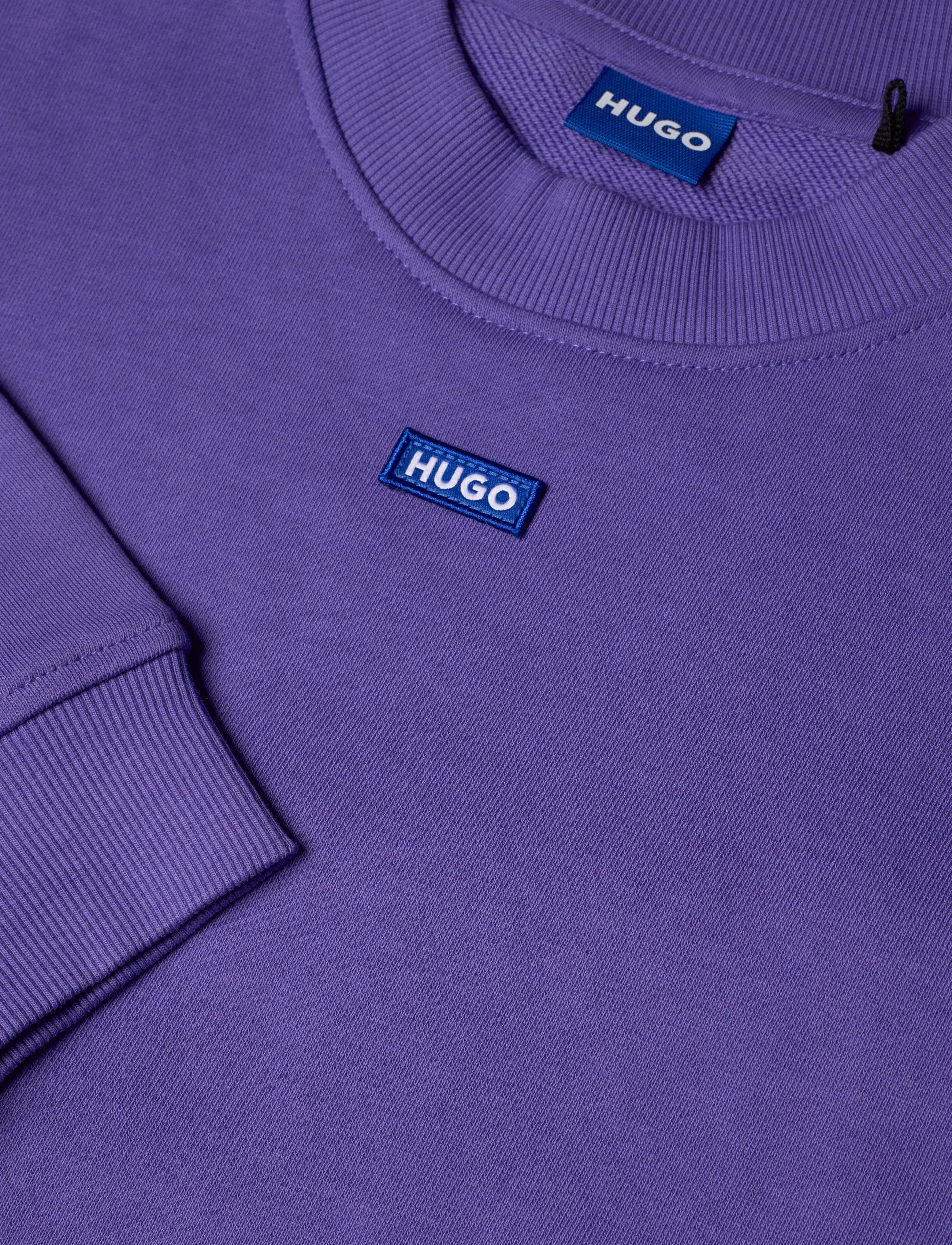 HUGO BLUE - Delessa_B_1 - sweatshirts & hættetrøjer - medium purple - 2