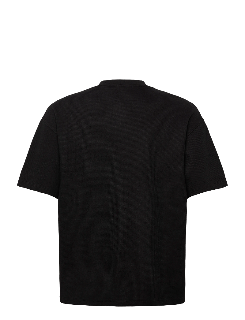 HUGO BLUE - Nuwaffle - kurzärmelig - black - 1