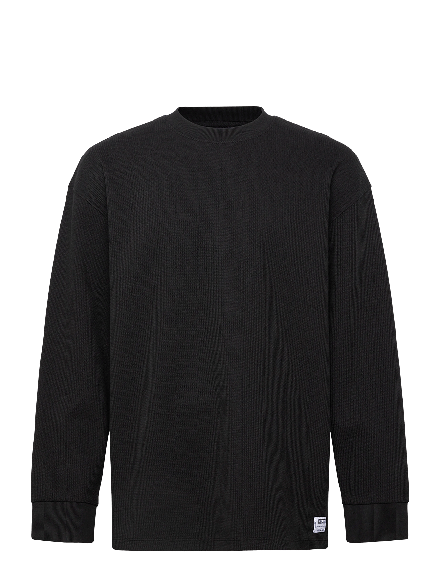 HUGO BLUE - Nuwolo - round necks - black - 1