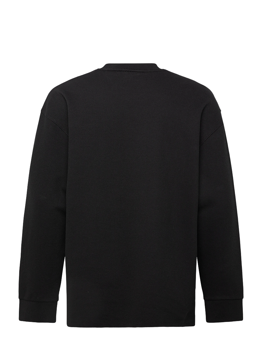 HUGO BLUE - Nuwolo - round necks - black - 2