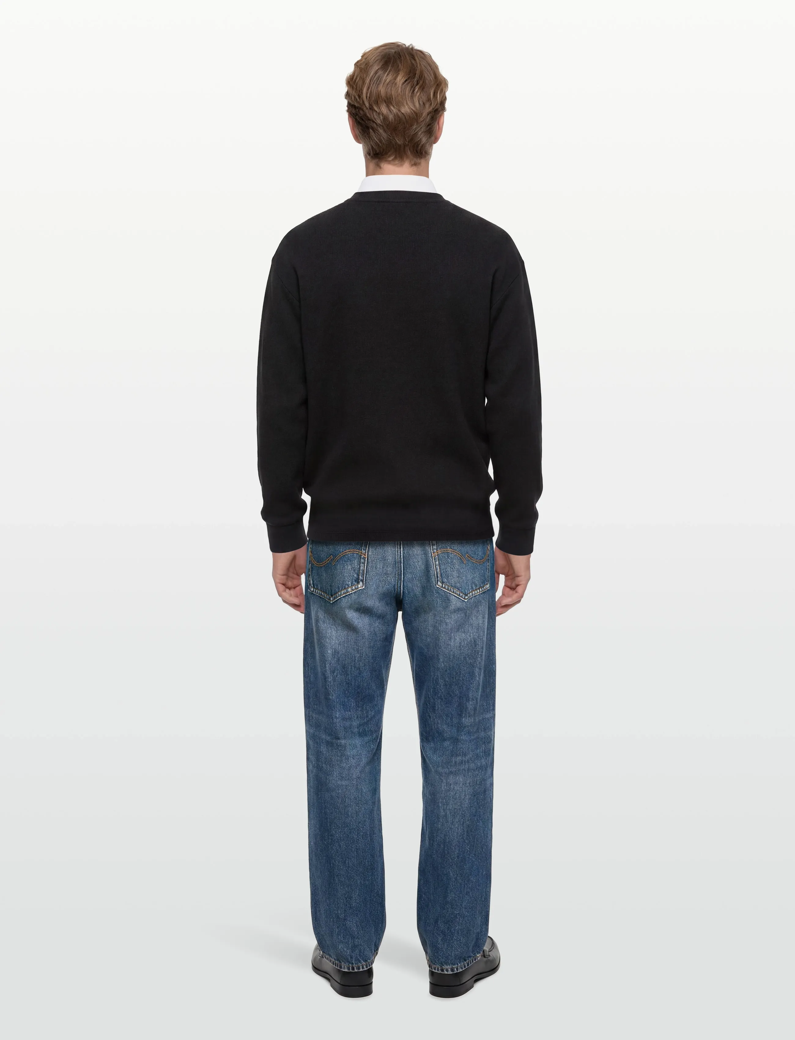 HUGO BLUE - Nuwolo - strickmode - black - 4