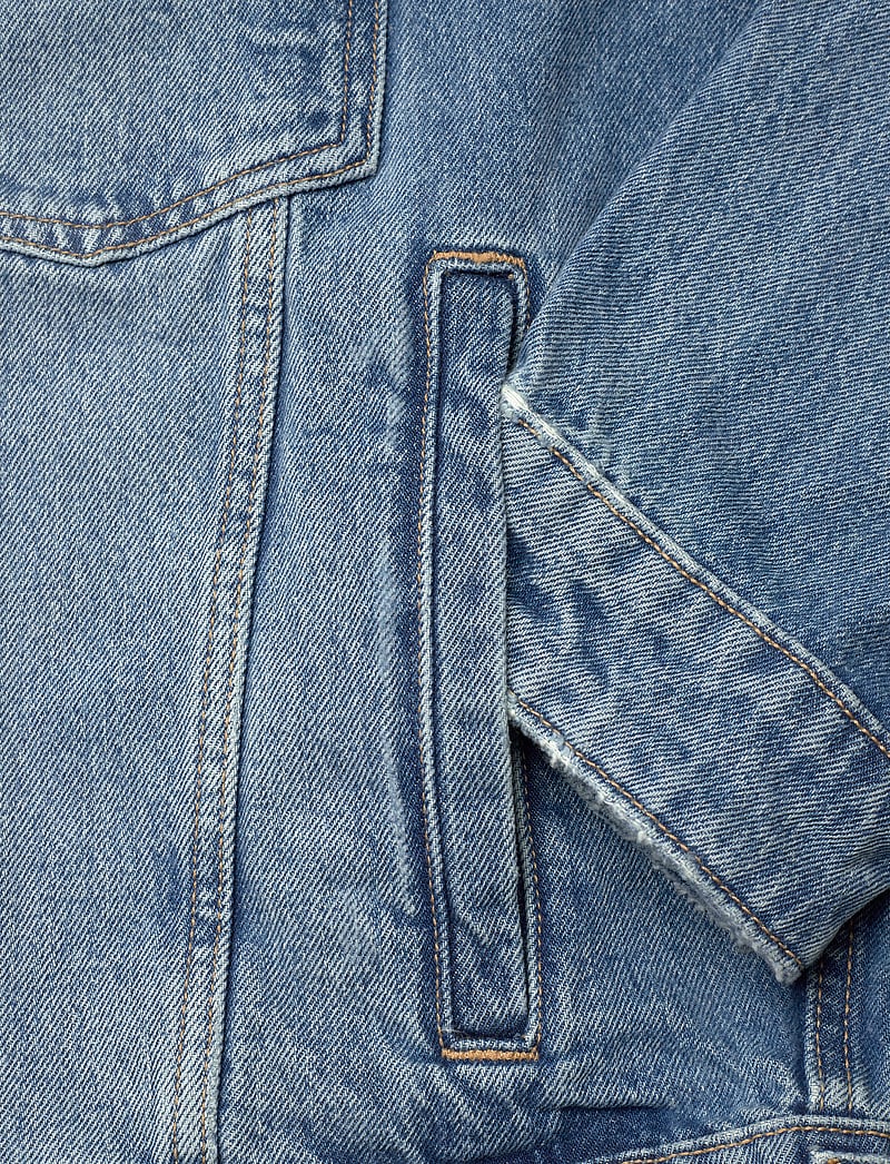 HUGO BLUE - Dex - ofodrade jeansjackor - medium blue - 3