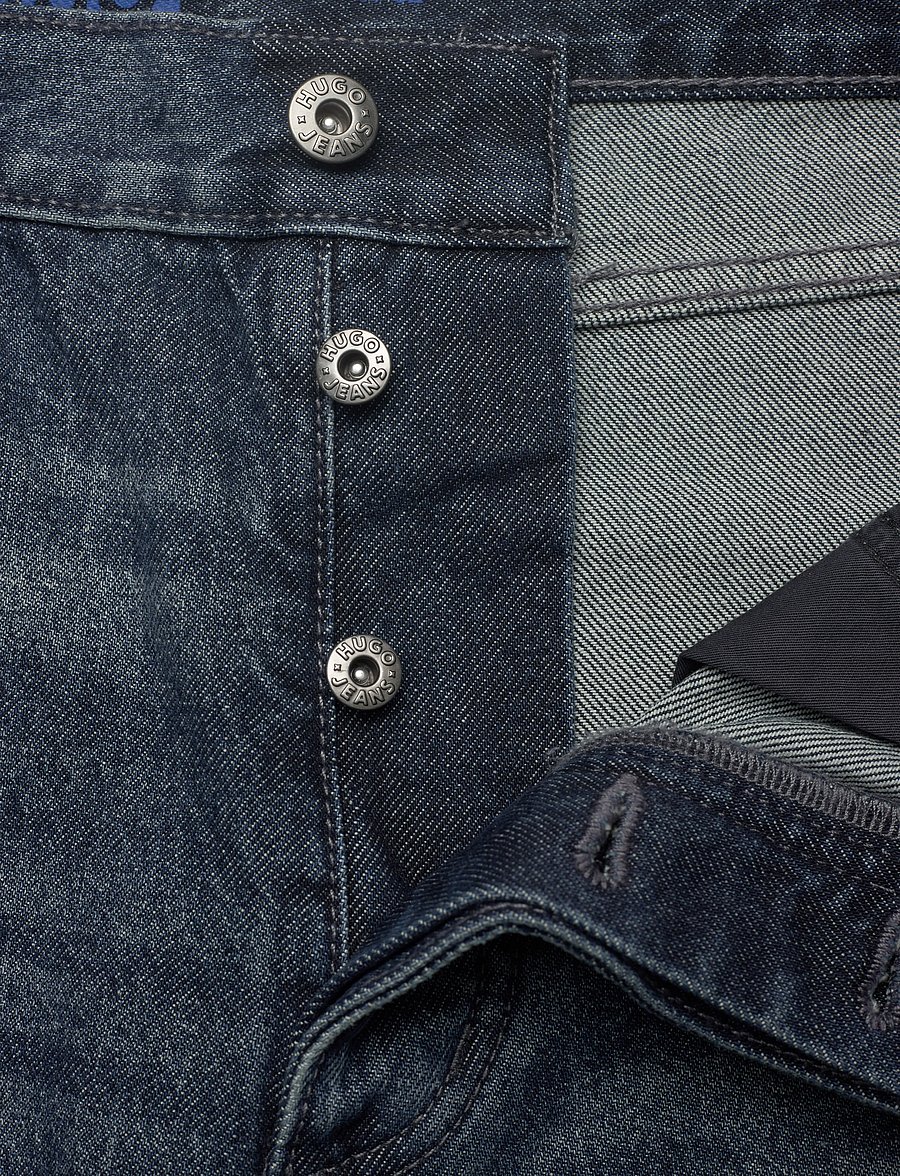 HUGO BLUE - Skate shorts - short en jean - navy - 3