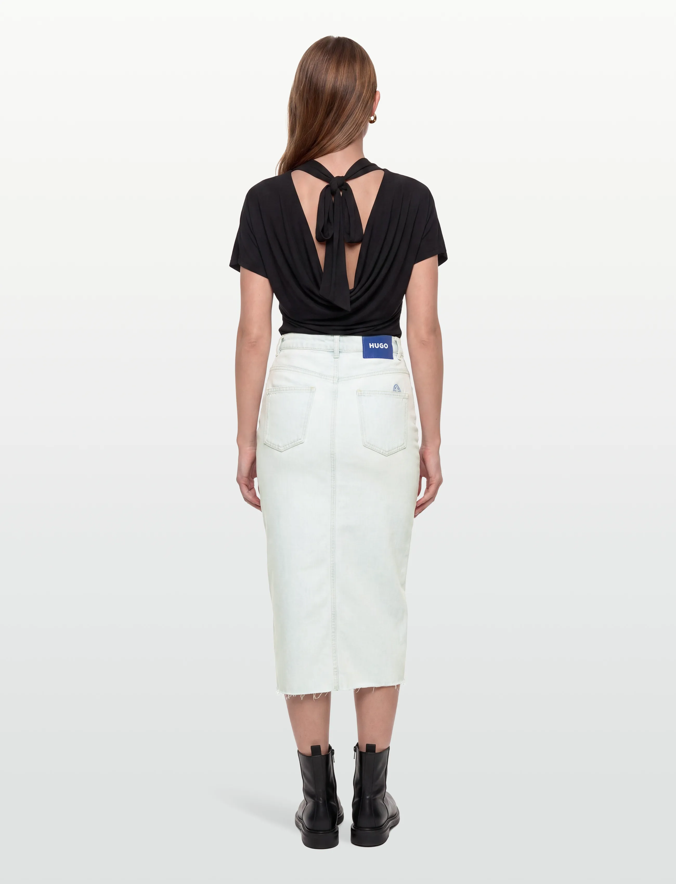 HUGO BLUE - Galita_1_B - midi skirts - turquoise/aqua - 4