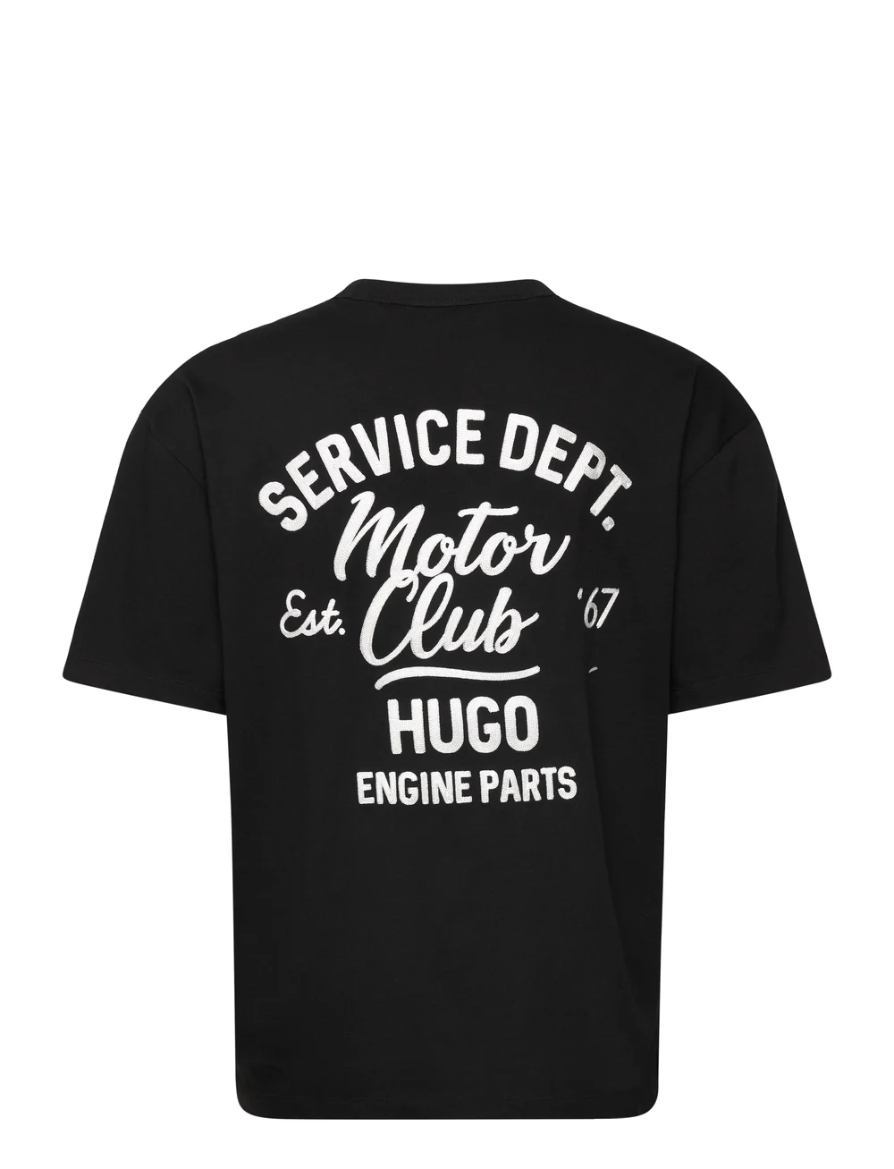 HUGO BLUE - Nampie - kortärmade t-shirts - black - 1