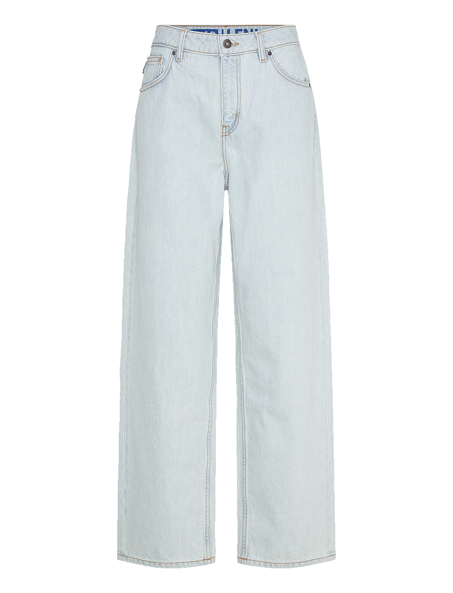 HUGO BLUE - Leni_B - hosen mit weitem bein - turquoise/aqua - 1