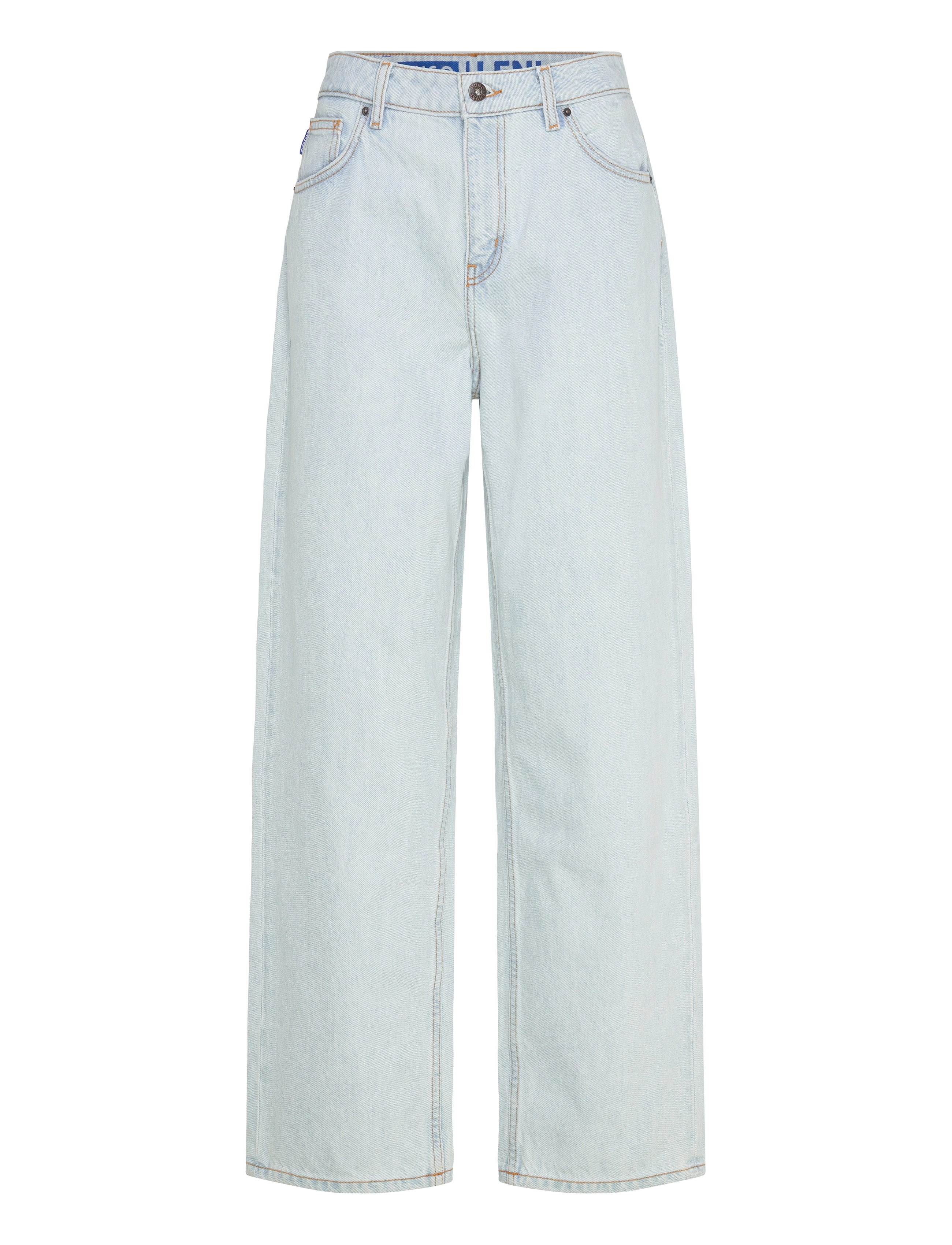 HUGO BLUE - Leni_B - hosen mit weitem bein - turquoise/aqua - 1