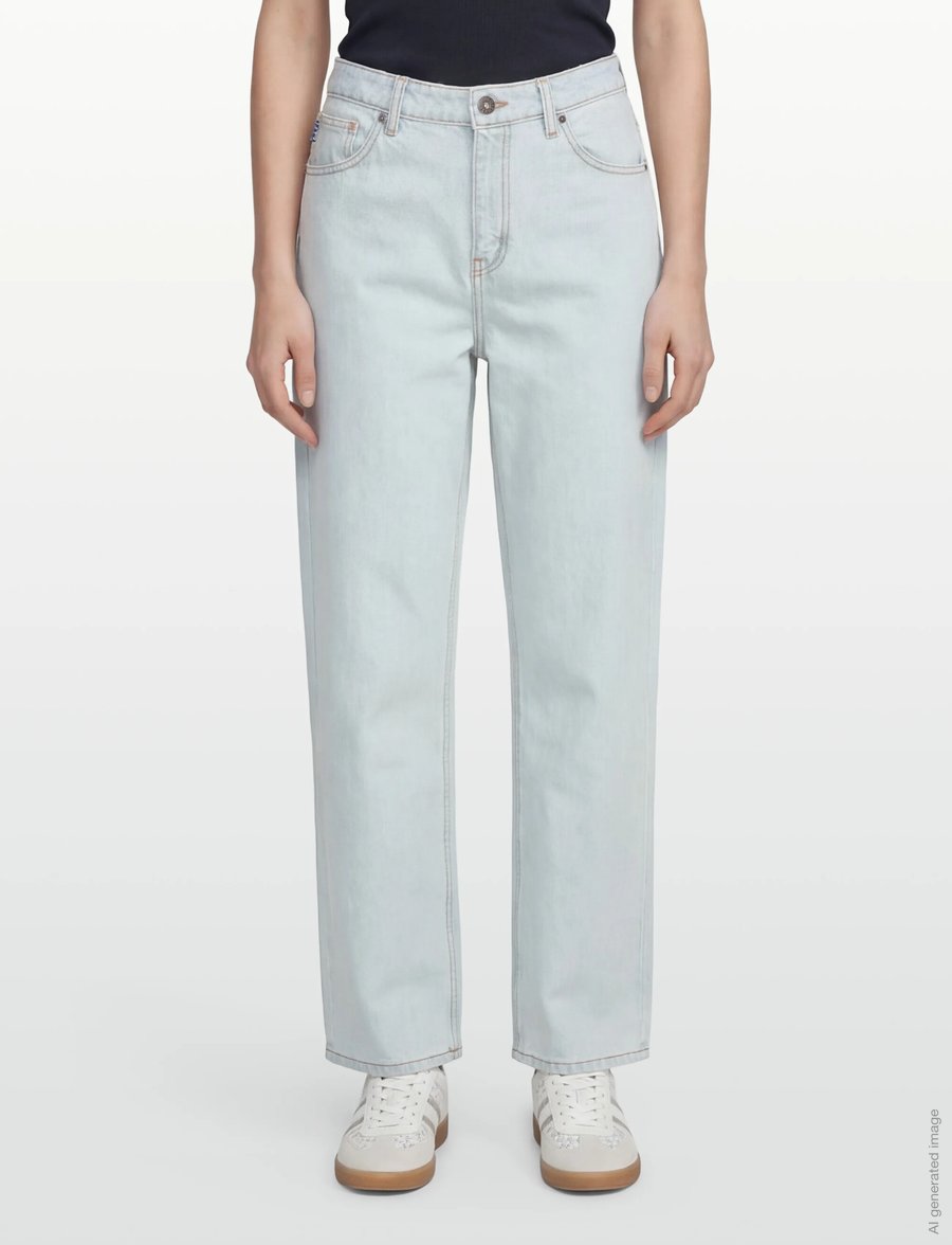 HUGO BLUE - Leni_B - hosen mit weitem bein - turquoise/aqua - 3