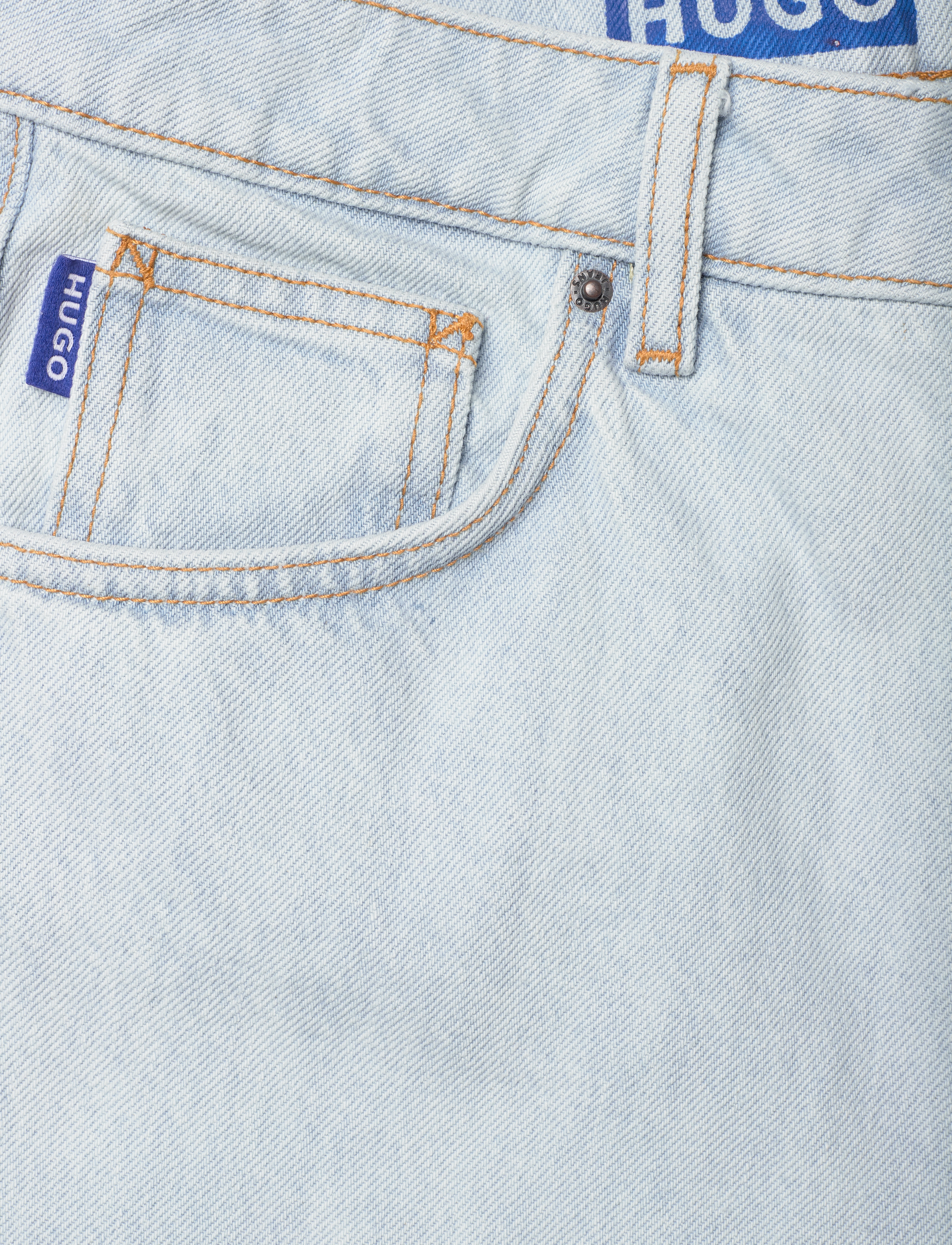 HUGO BLUE - Leni_B - brede jeans - turquoise/aqua - 5