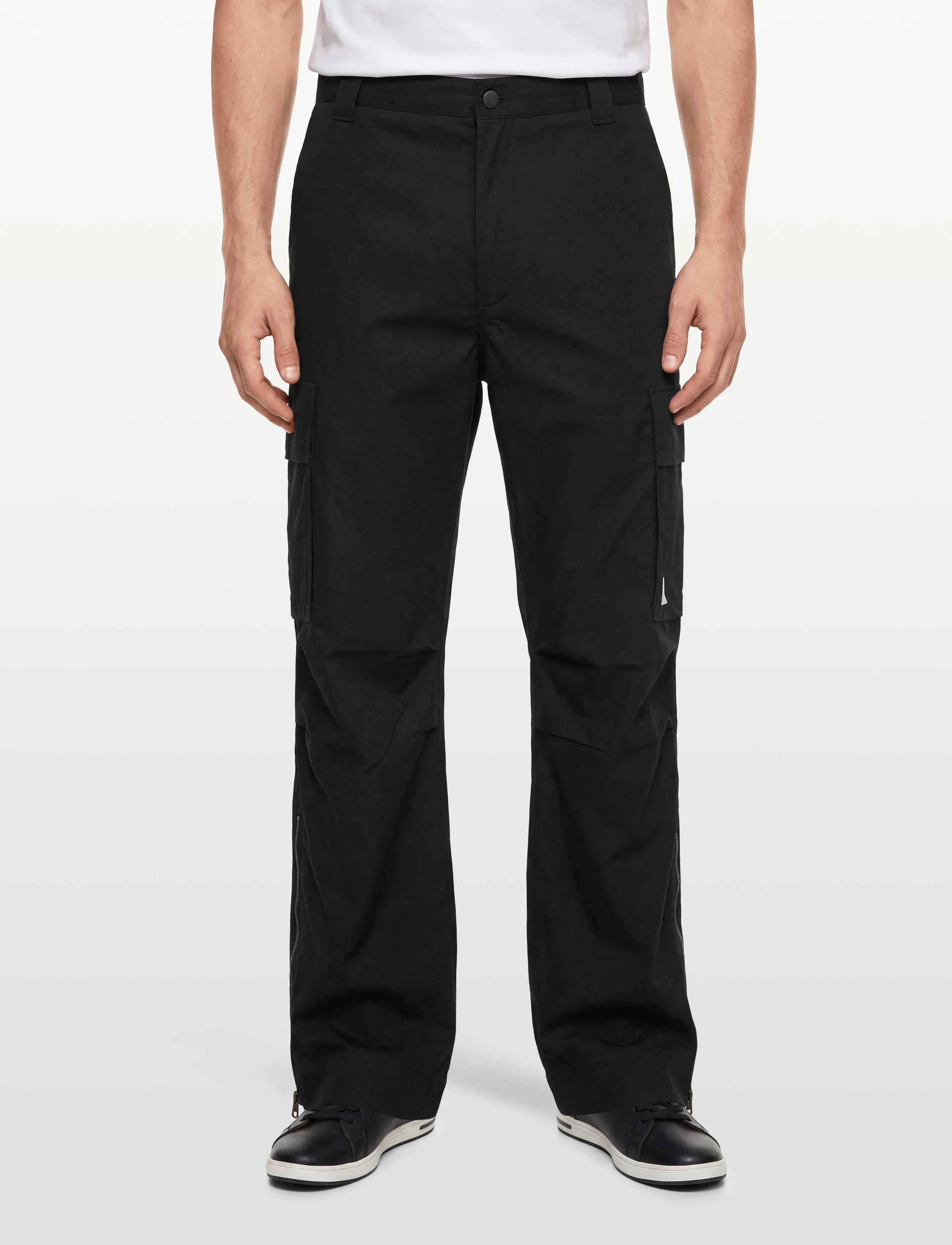 HUGO BLUE - Glarc244 - cargohosen - black - 5