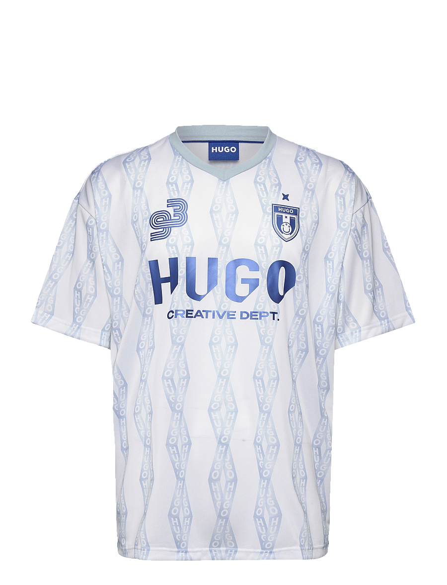 HUGO BLUE - Notbal - t-shirts mit v-ausschnitt - white - 0