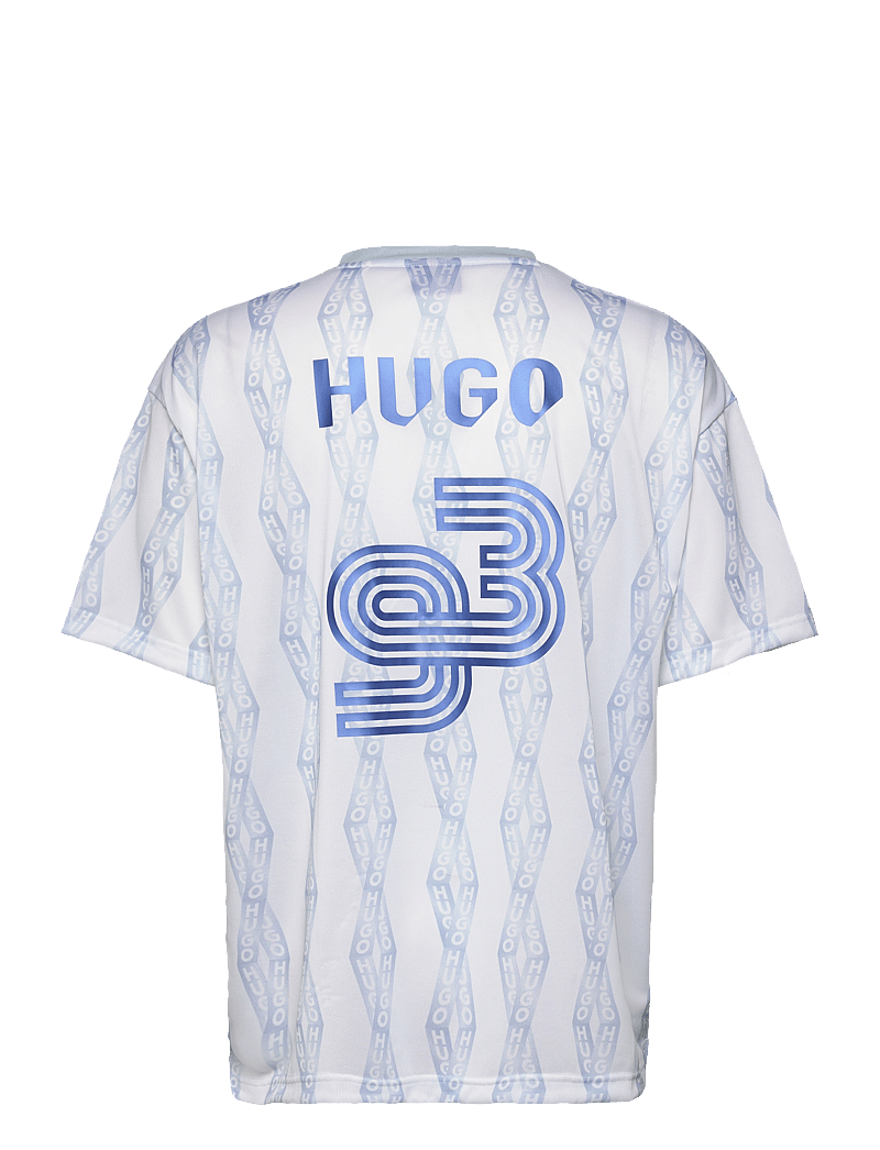 HUGO BLUE - Notbal - t-shirts mit v-ausschnitt - white - 1