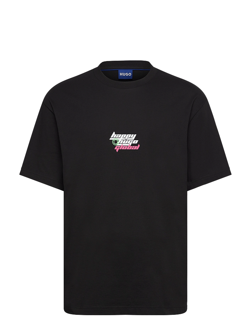 HUGO BLUE - Nerperi - short-sleeved t-shirts - black - 0