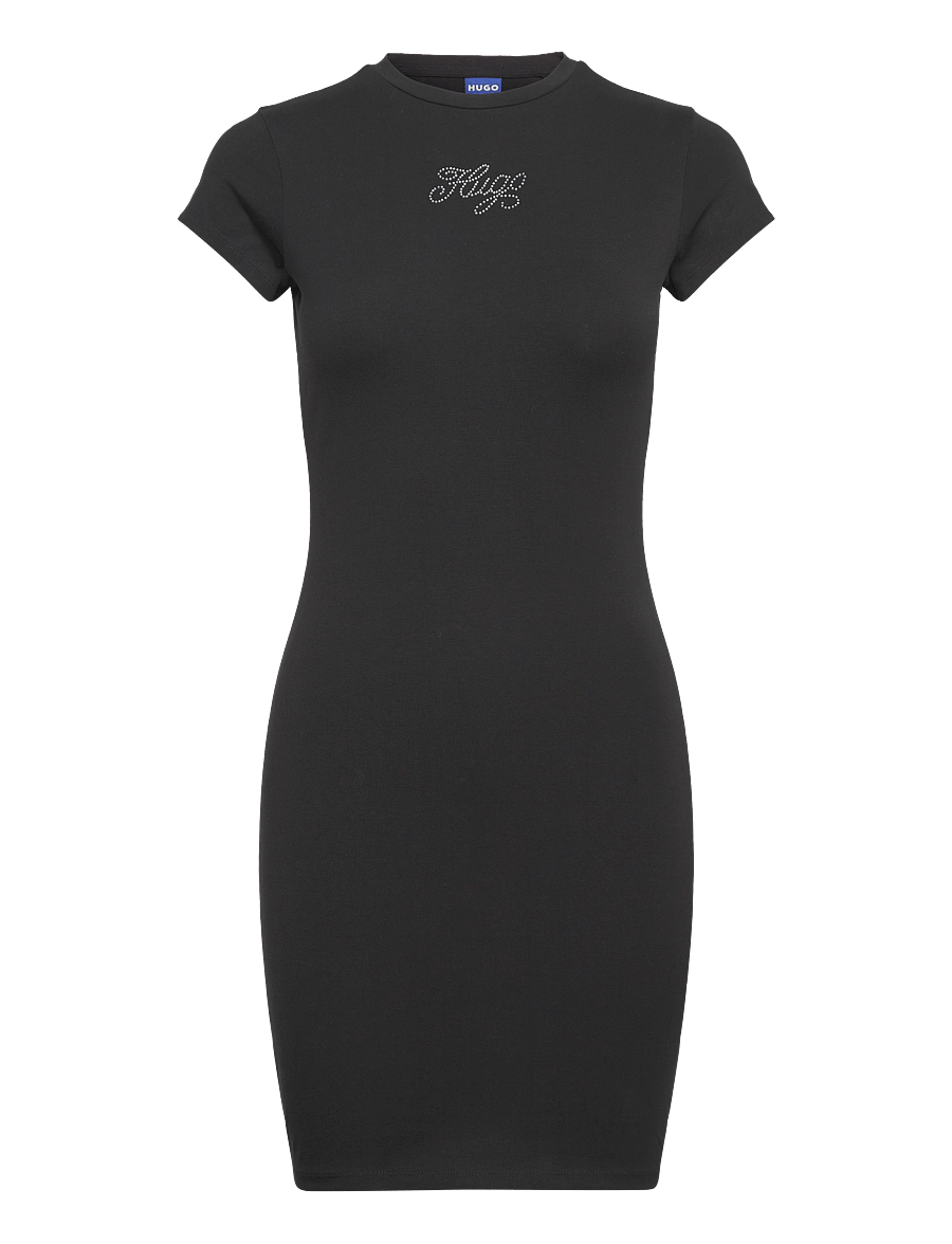 HUGO BLUE - Nalix_B - t-shirt jurken - black - 0