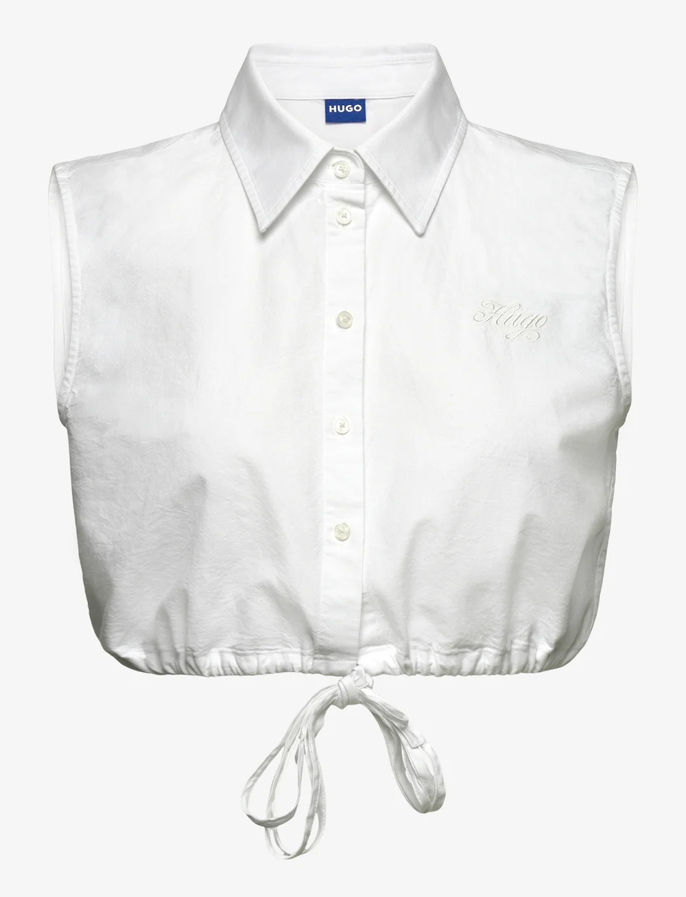 HUGO BLUE - Ejoy_B - crop tops - white - 0