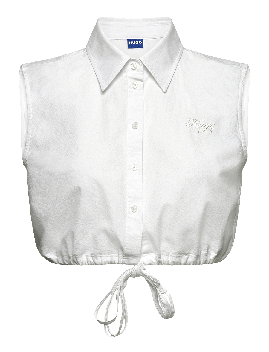 HUGO BLUE - Ejoy_B - lühikesed topid - white - 0